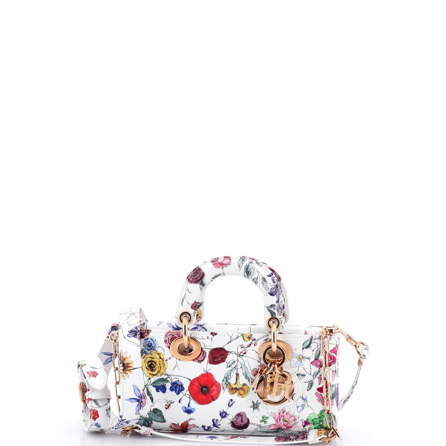 Dior Lady D-Joy Bag Printed Leather Small