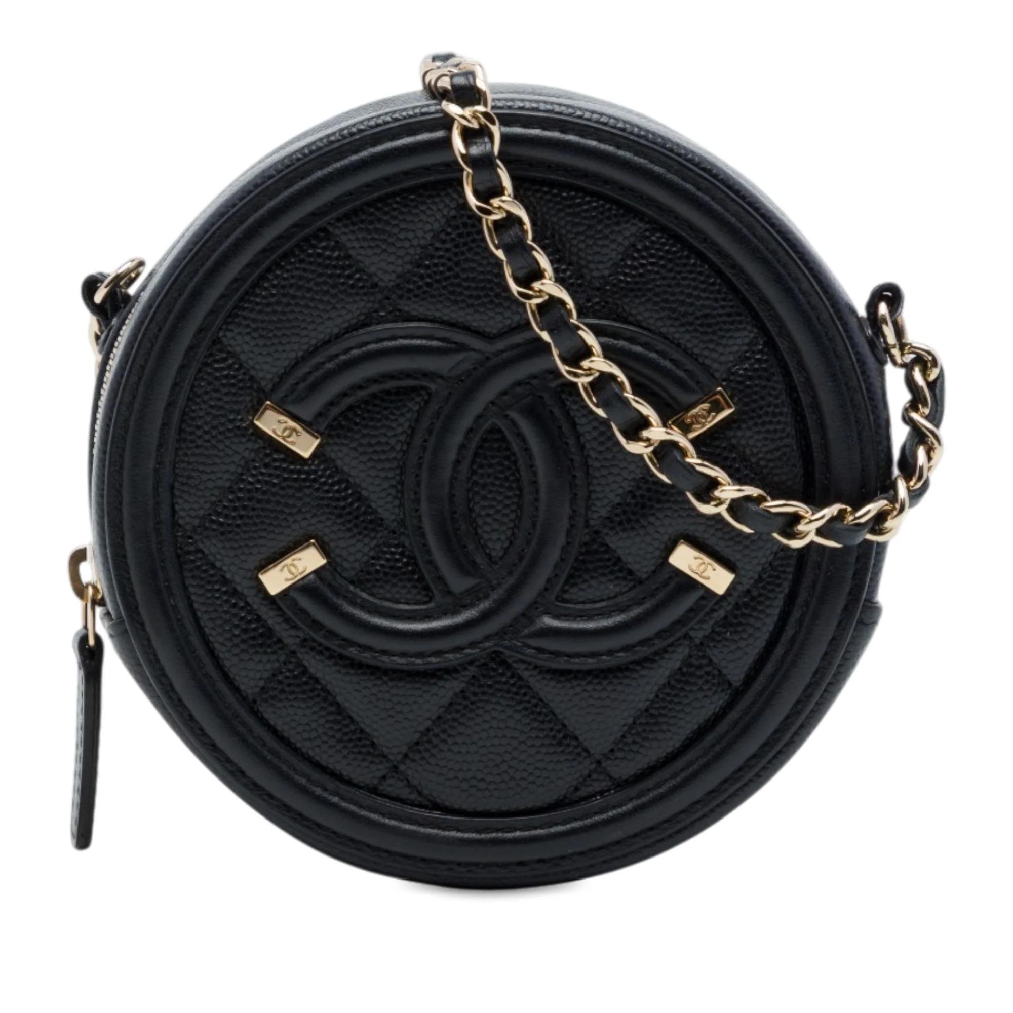 CC Filigree leather handbag