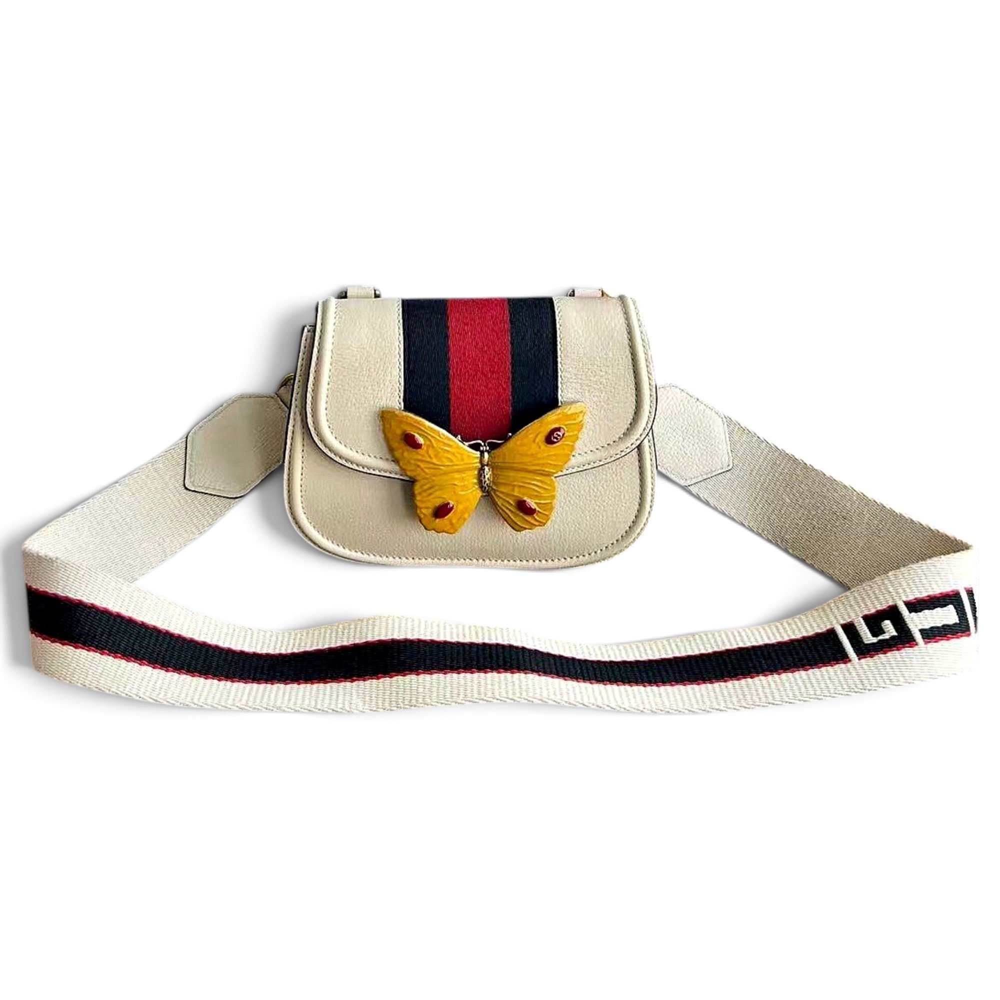 GucciTotem leather crossbody bag