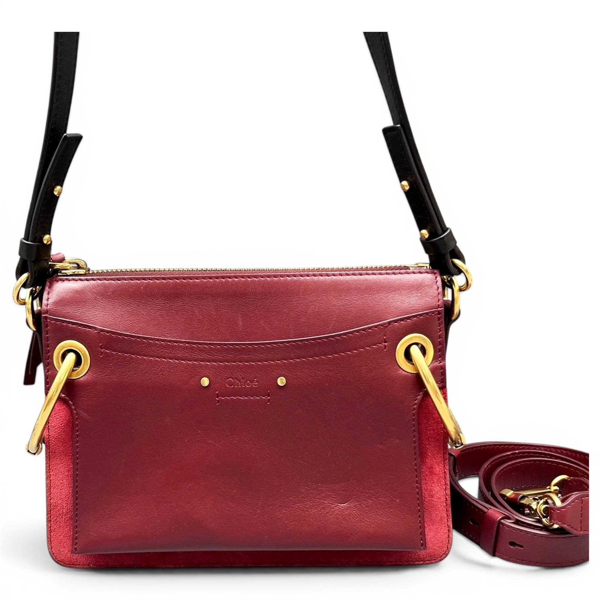 Roy leather crossbody bag