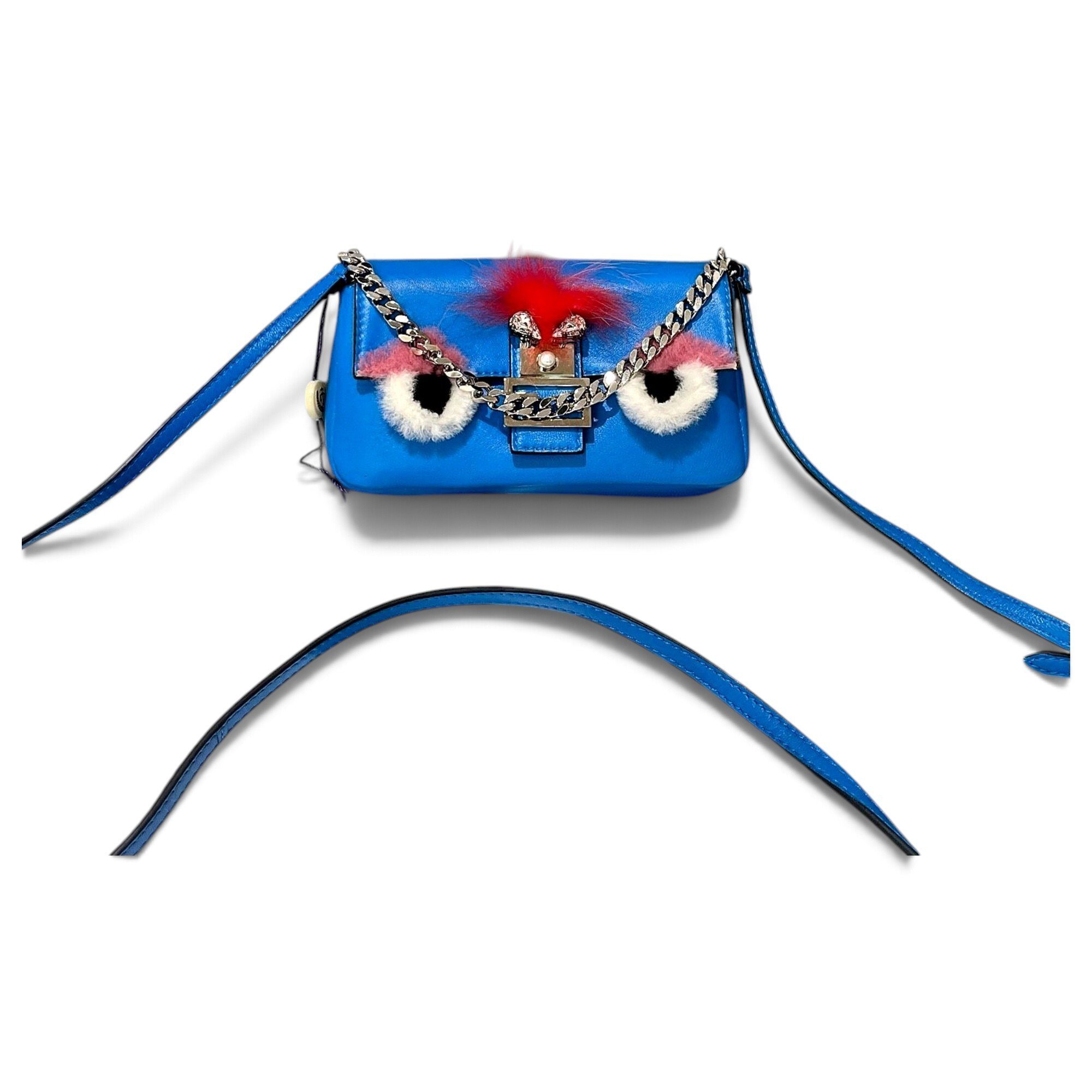 Baguette leather handbag