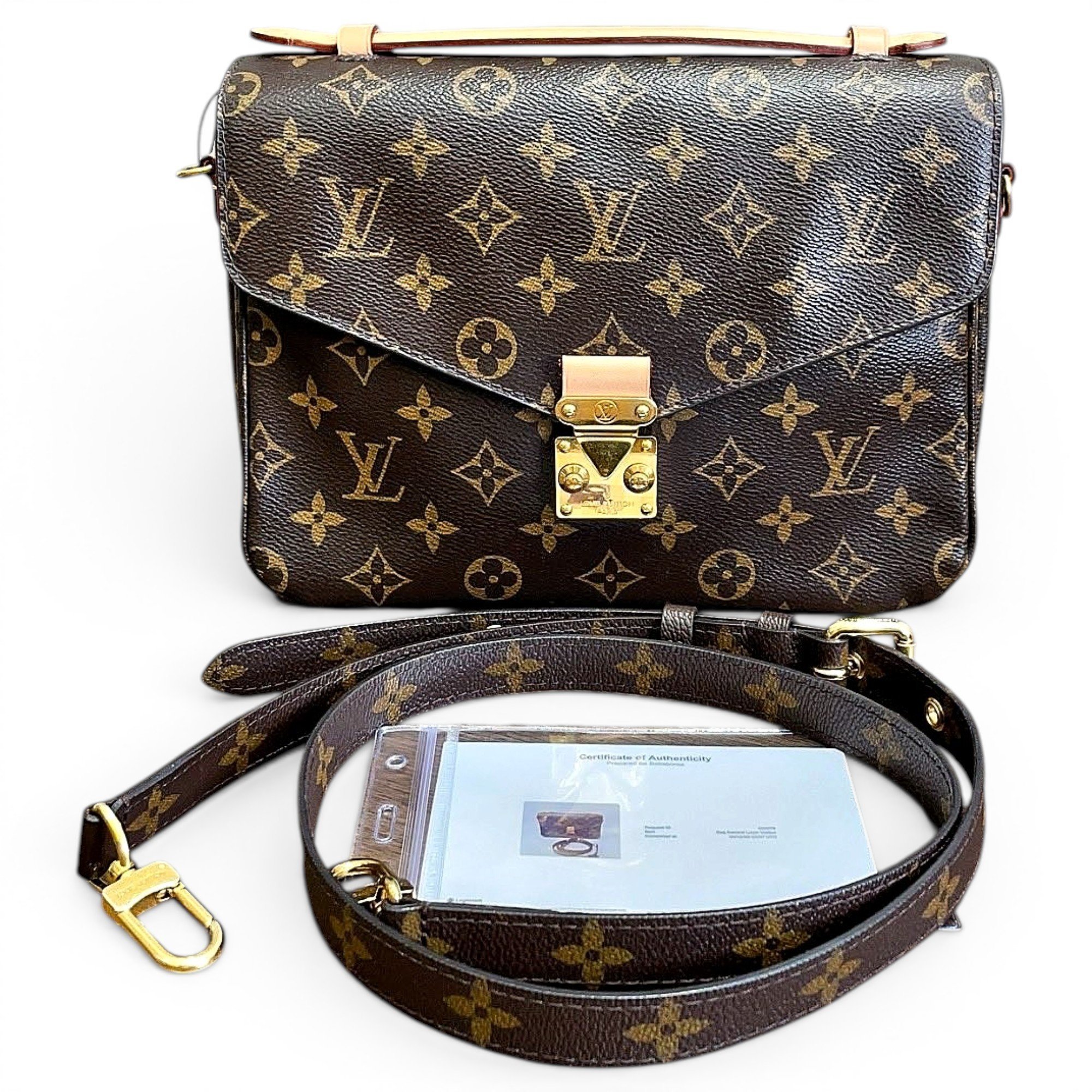 Leather handbag