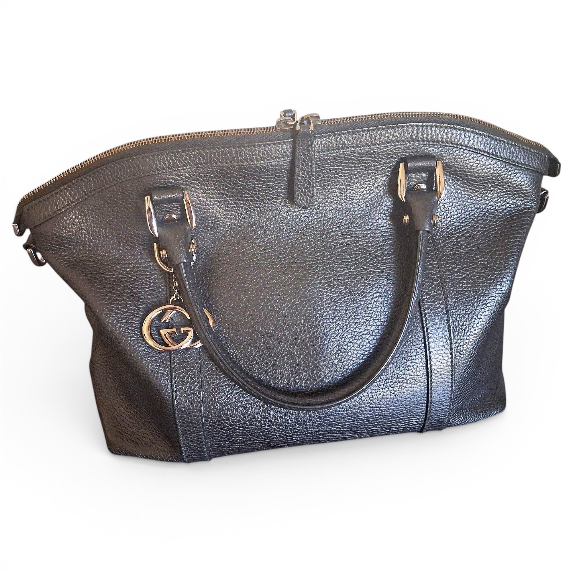 Leather handbag