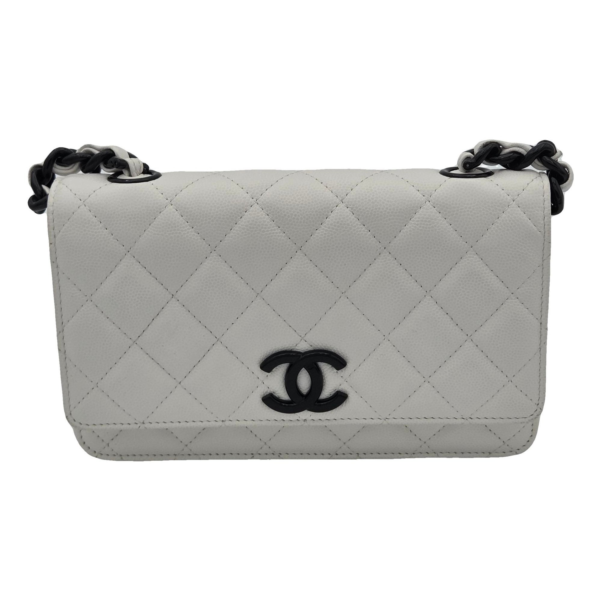 Wallet On Chain Boy leather handbag