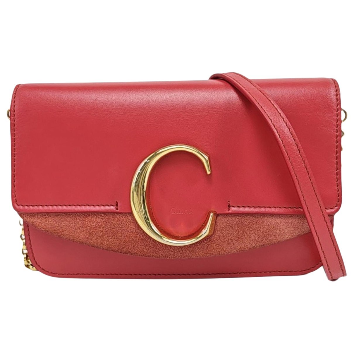 Leather crossbody bag