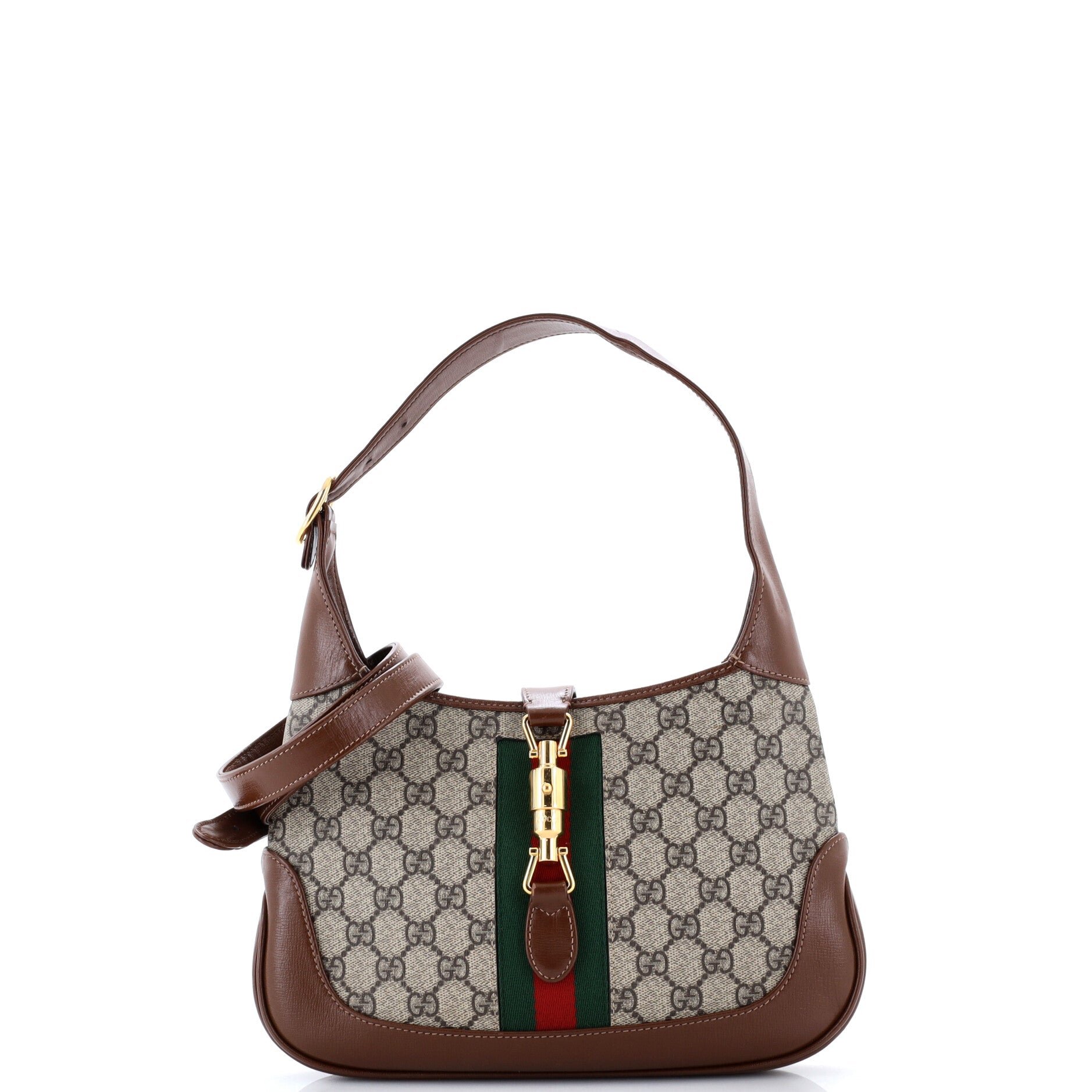 Jackie 1961 Hobo GG Coated Canvas Small