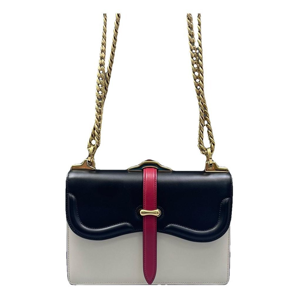 Belle leather handbag