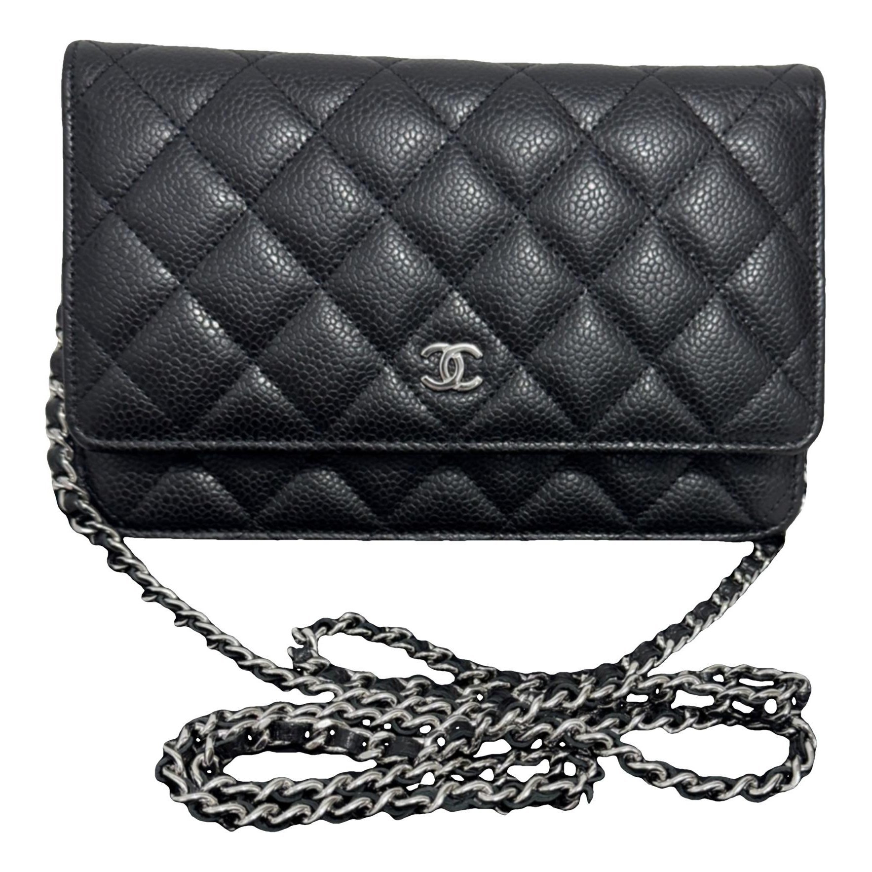 Wallet On Chain Timeless/Classique leather crossbody bag