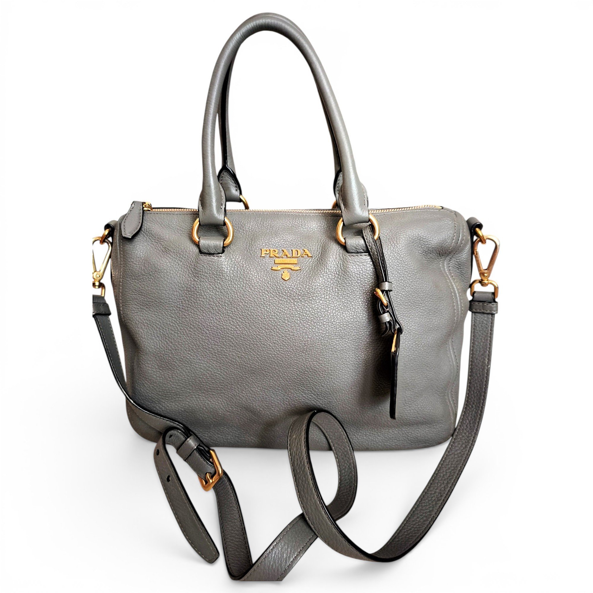 Leather crossbody bag