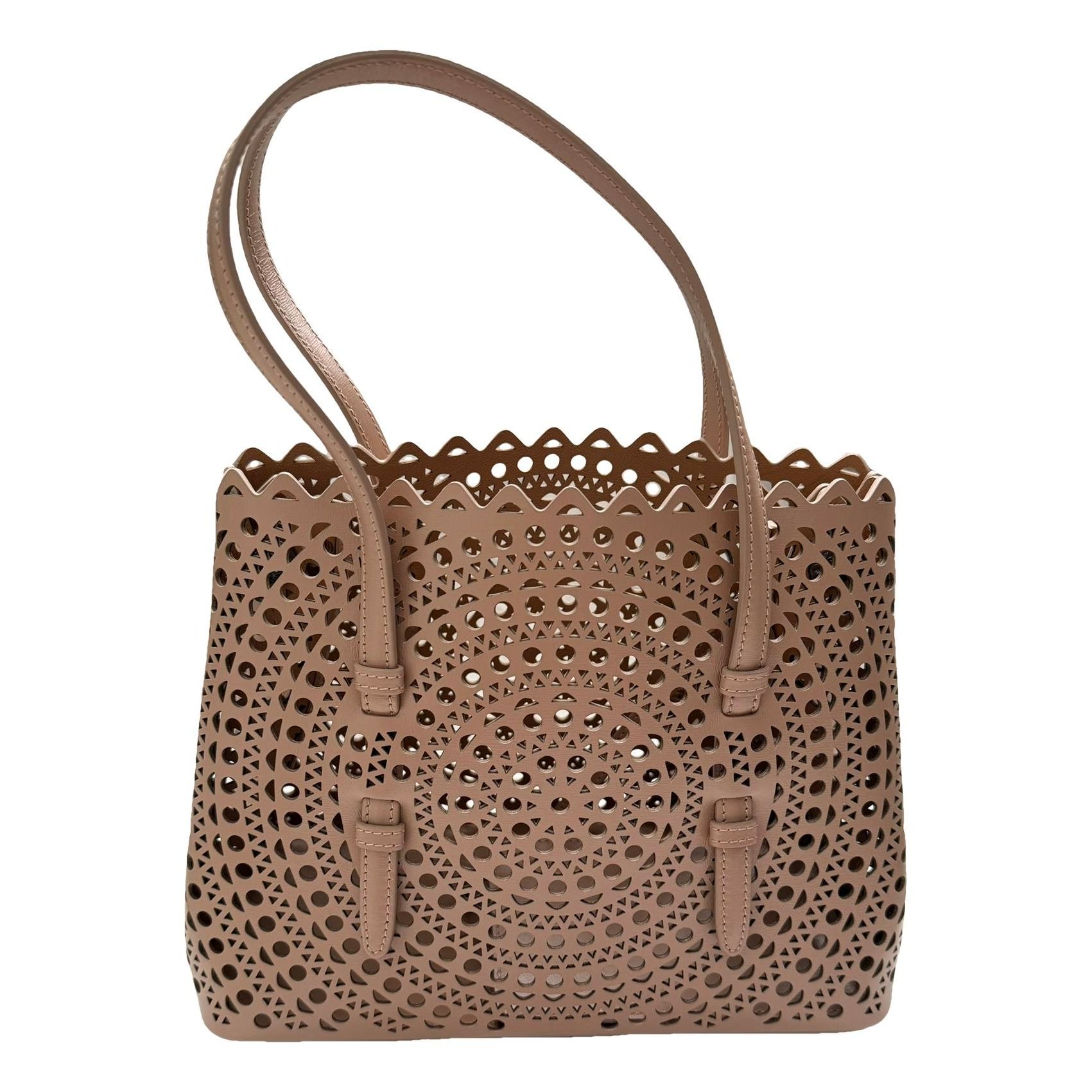 Mina leather handbag