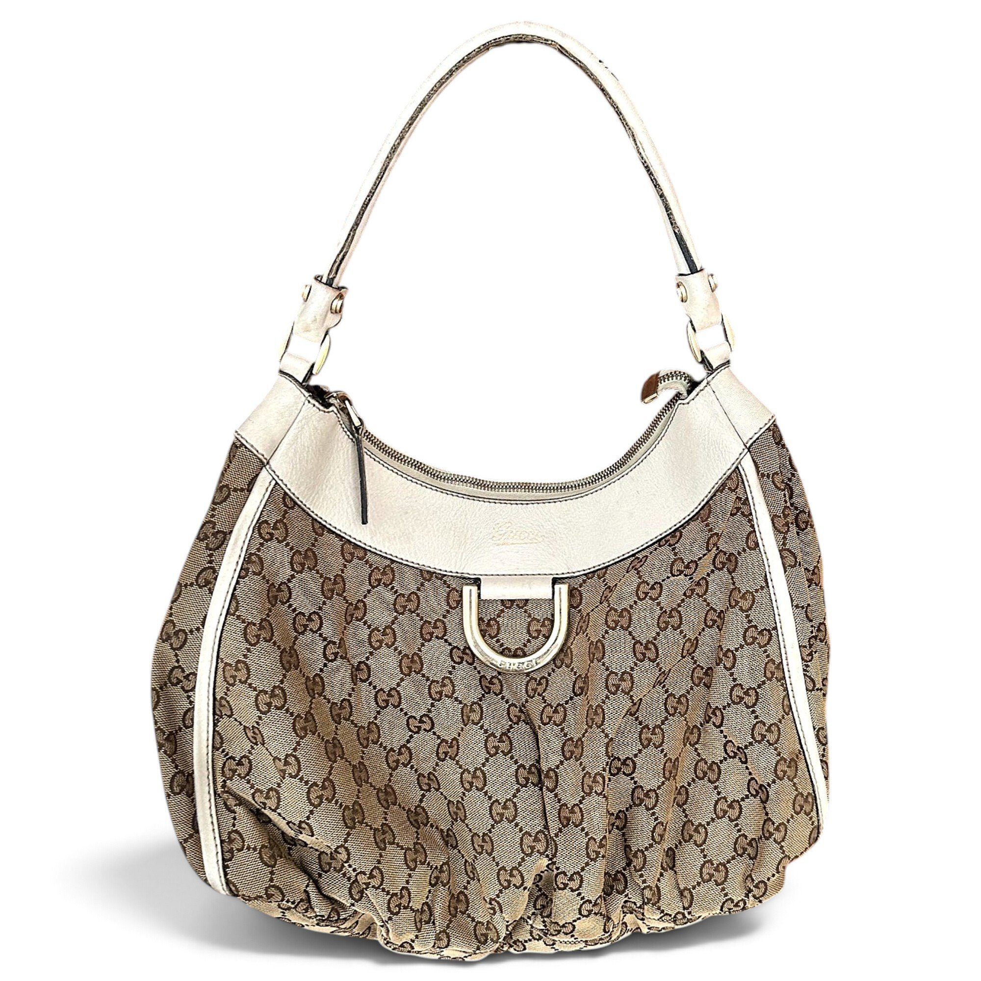 D-Ring leather handbag