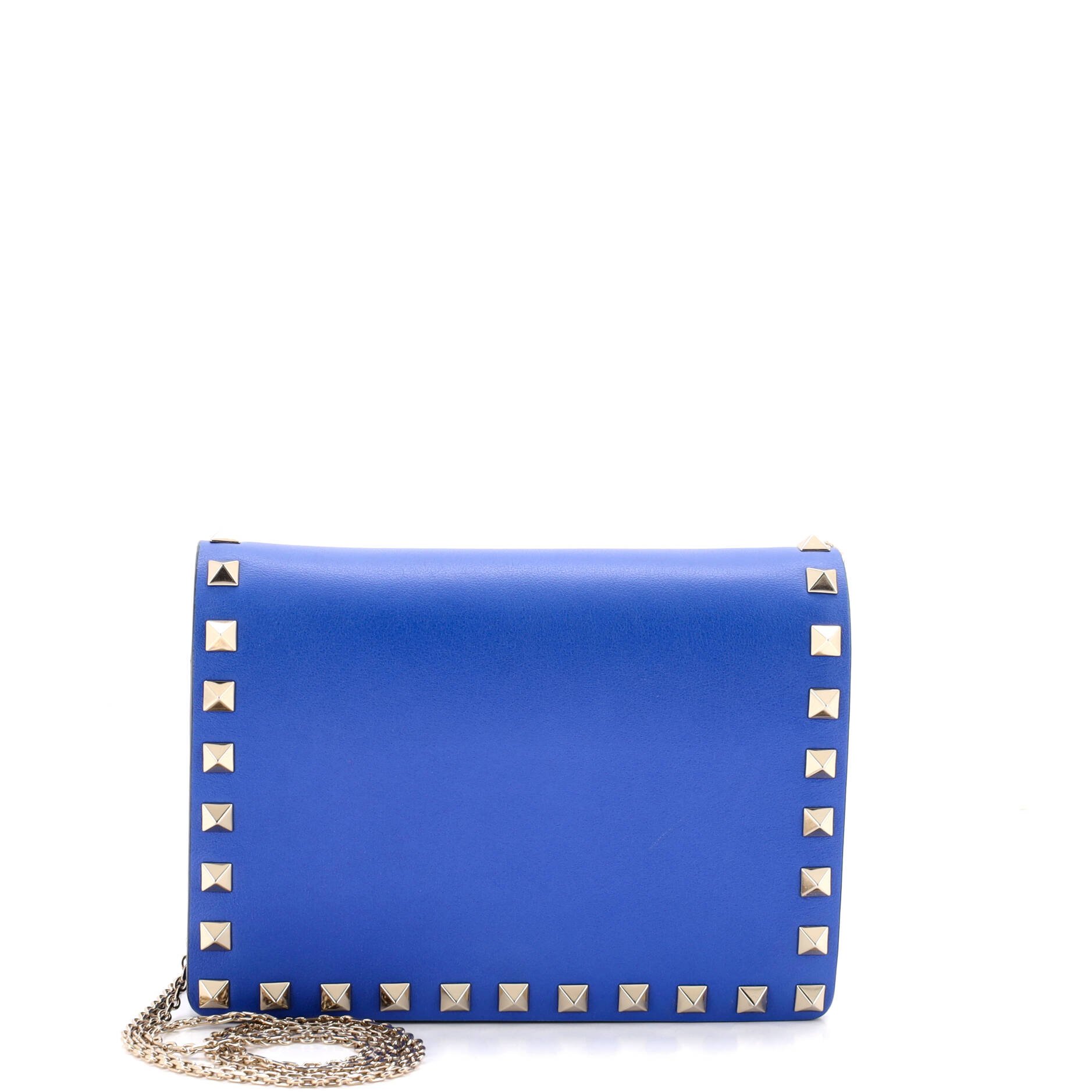 Rockstud Pouch Crossbody Bag Leather Mini