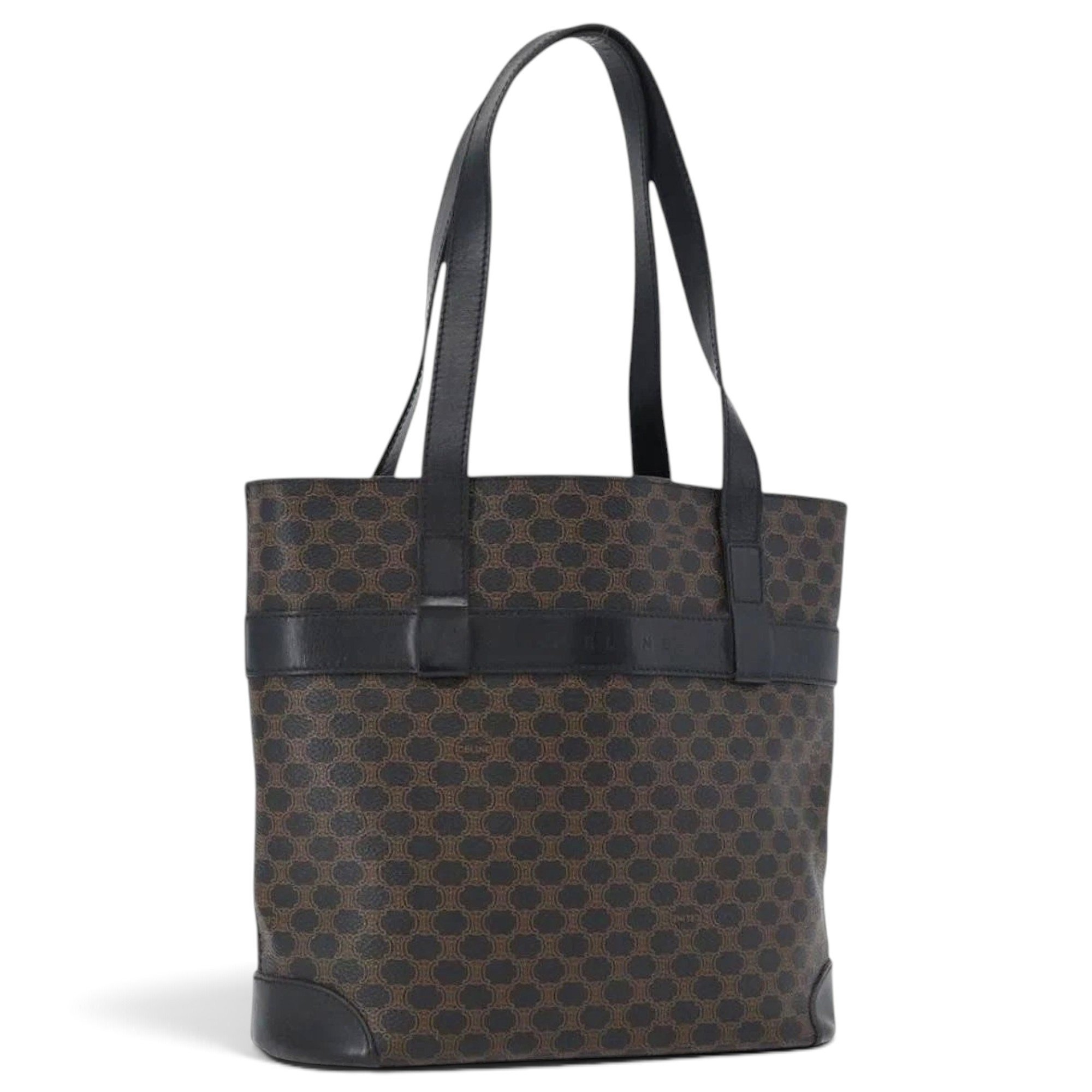 Leather tote