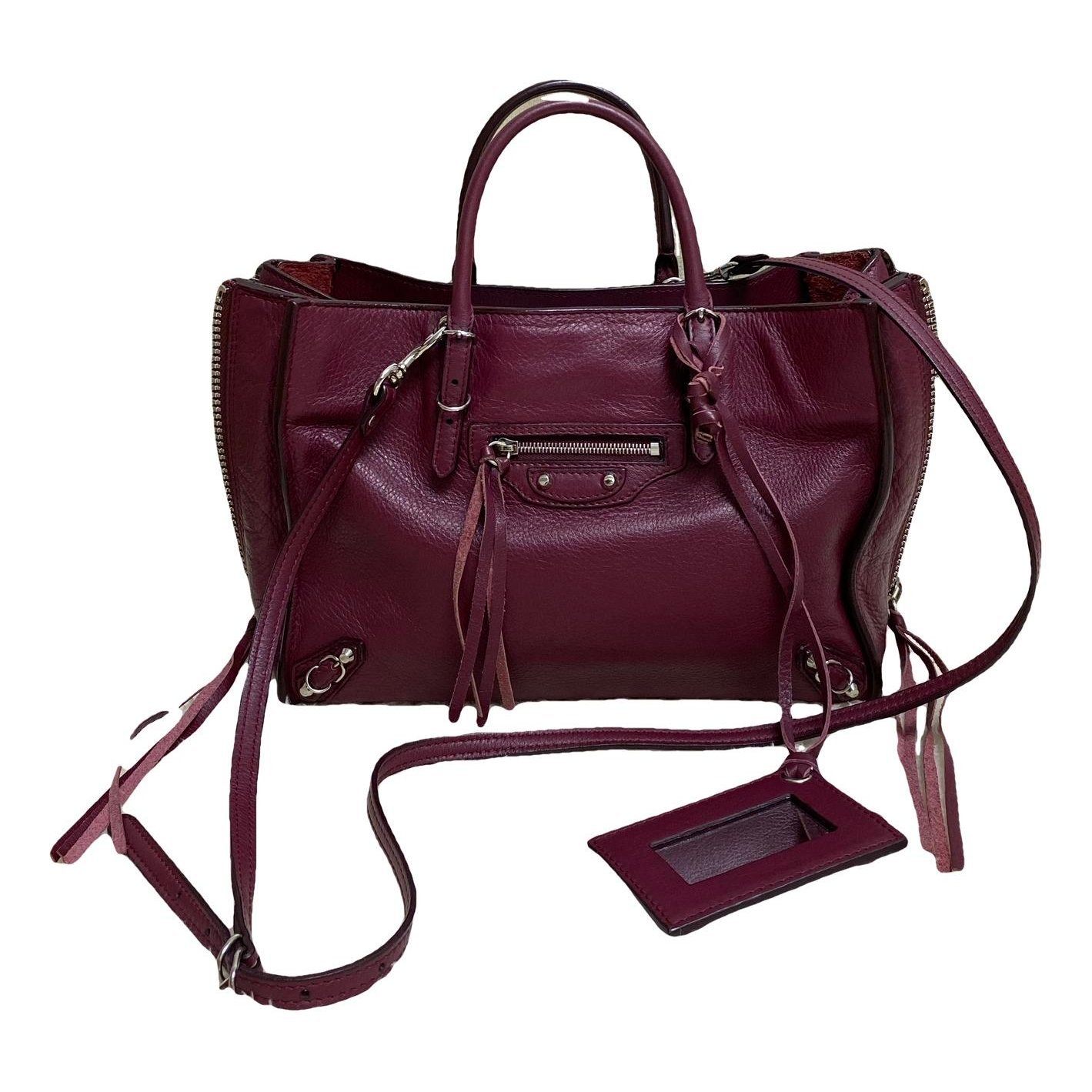 Balenciaga Papier leather handbag