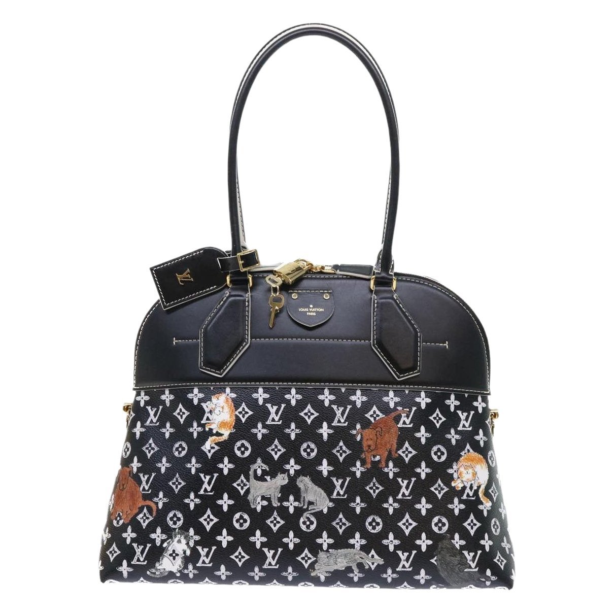 Alma leather handbag