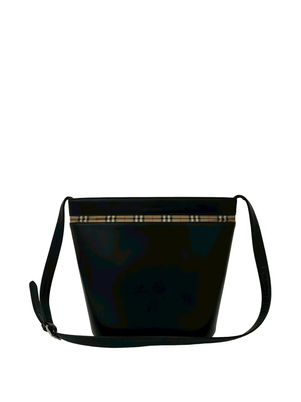 2000-2017 House Check Trimmed Leather crossbody bag