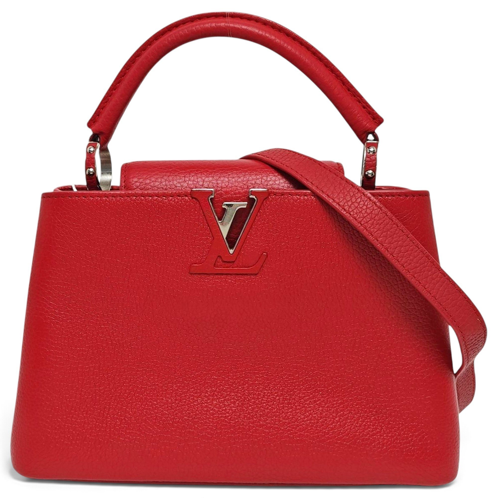 Capucines leather handbag
