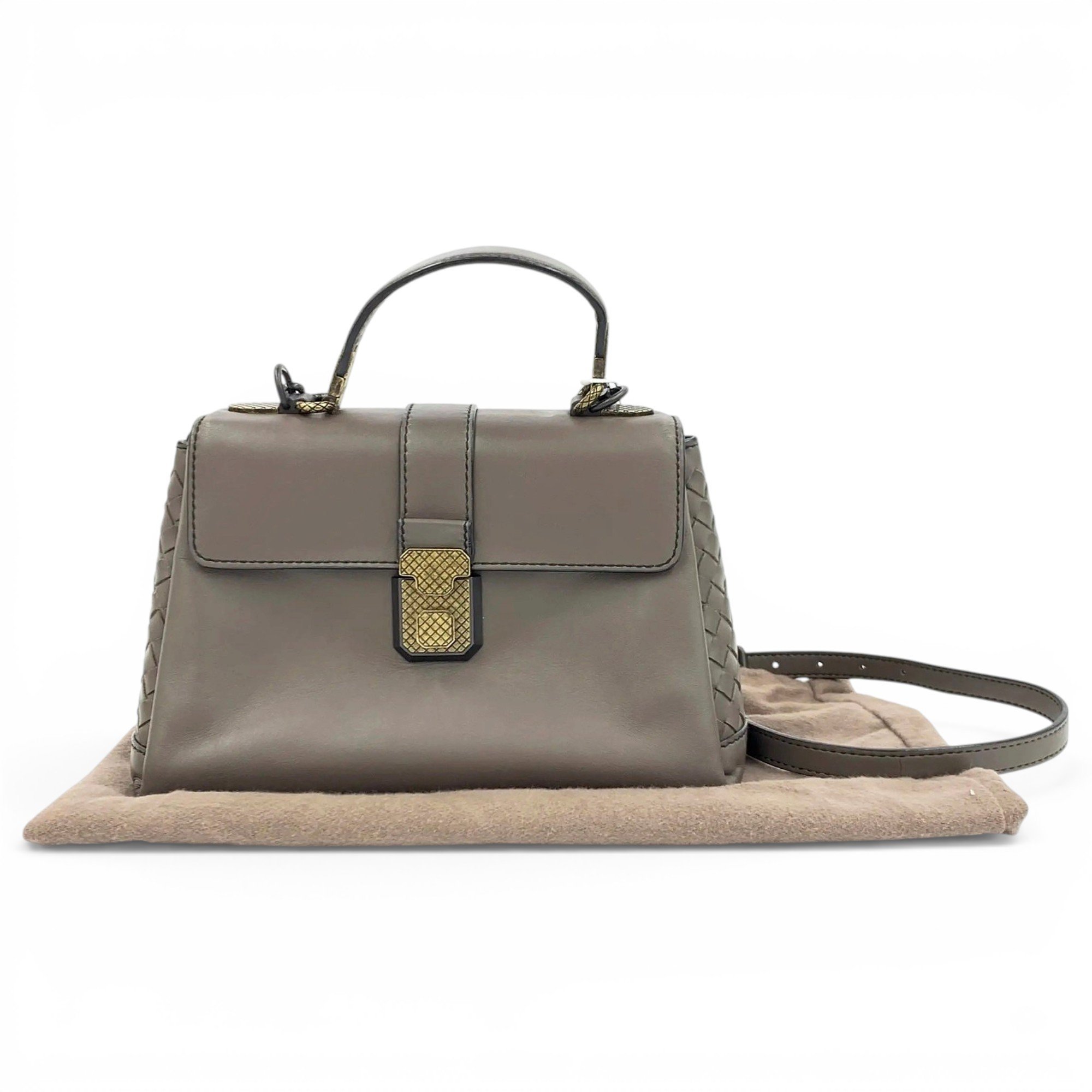 Piazza leather handbag