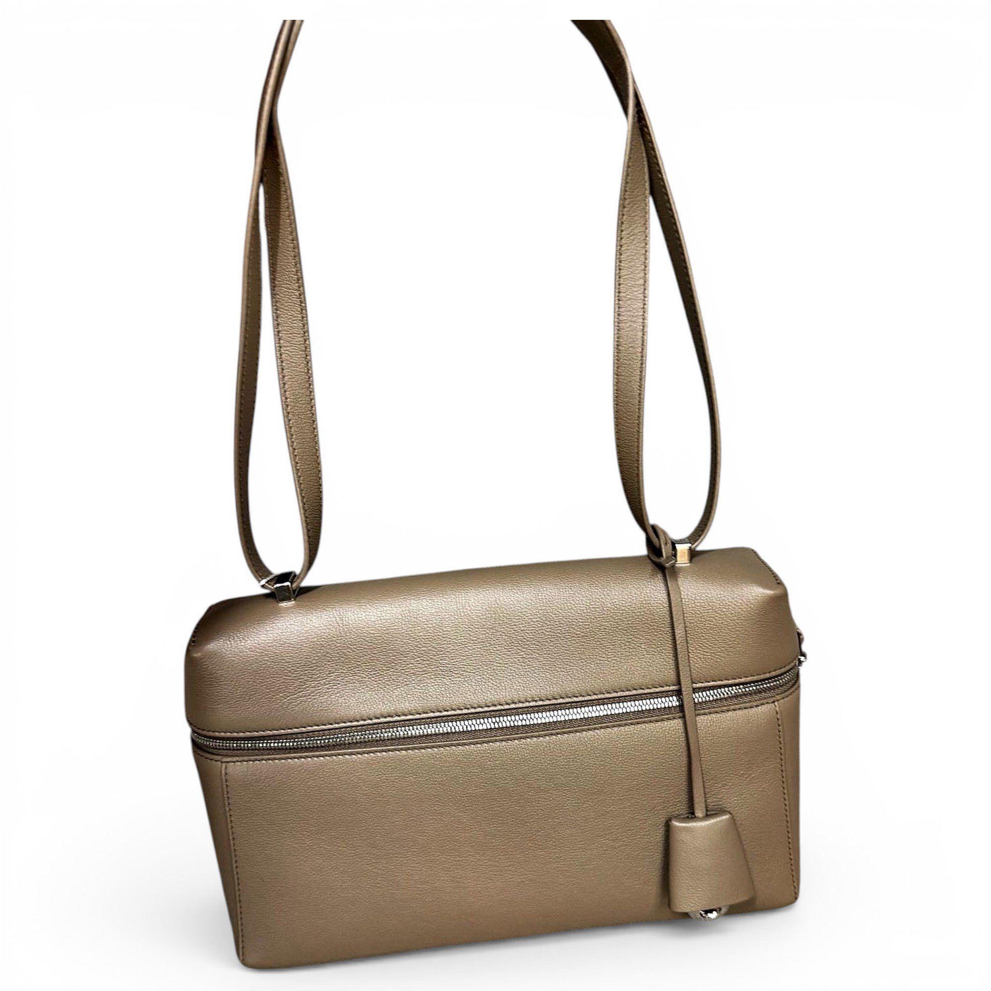 Extra Pocket leather handbag