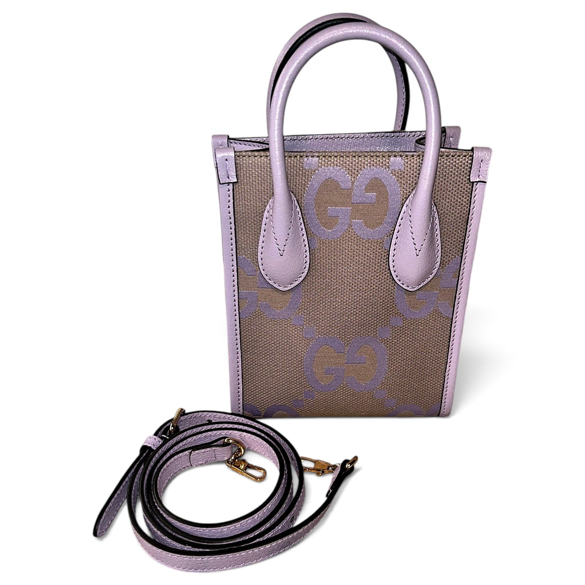 Leather tote
