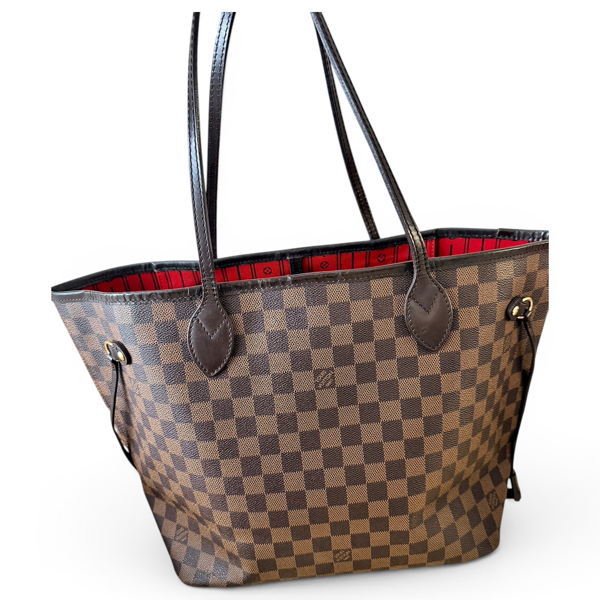 Neverfull leather tote