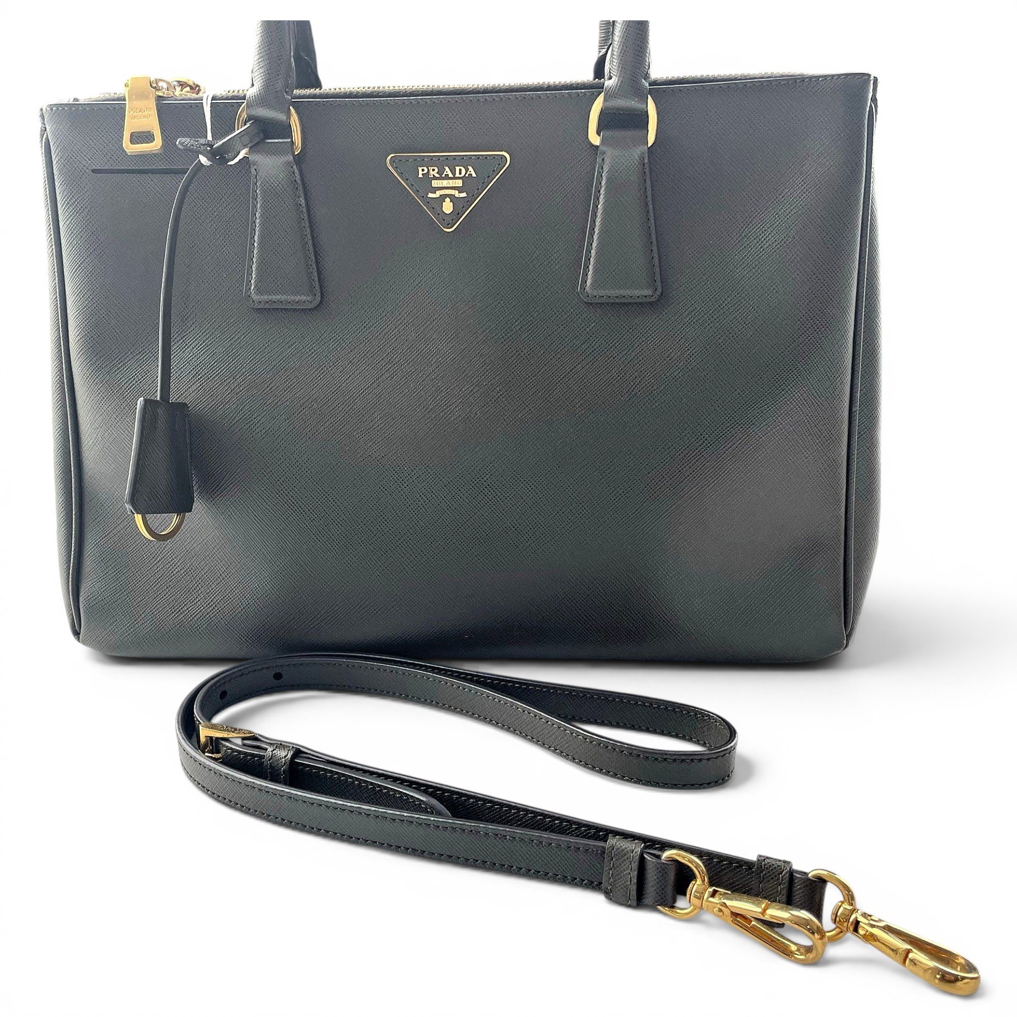 Galleria leather handbag