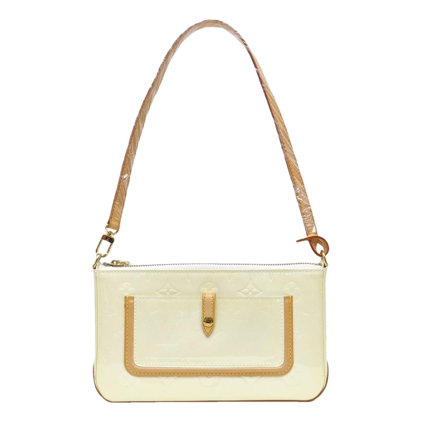 Patent leather handbag