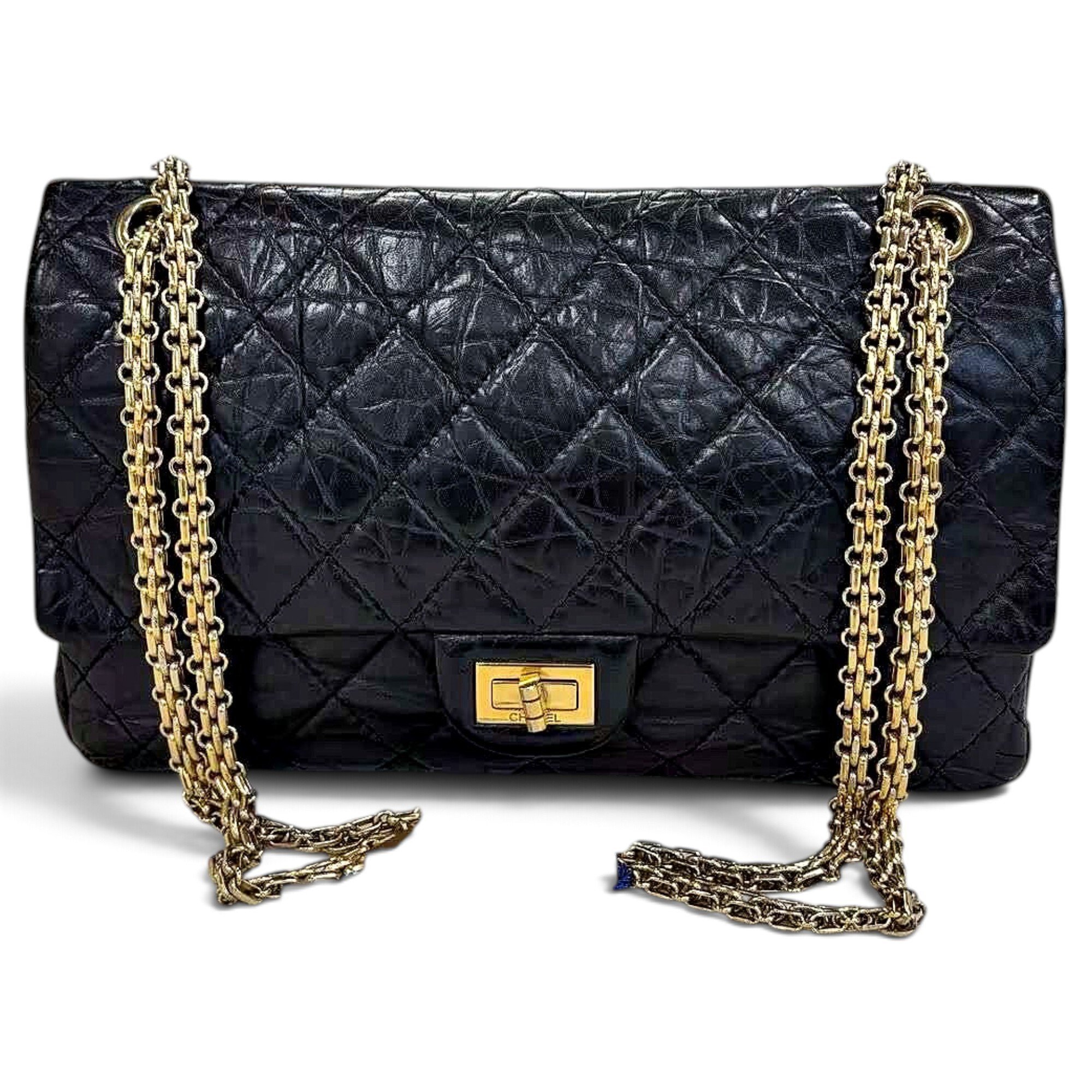 2.55 leather handbag