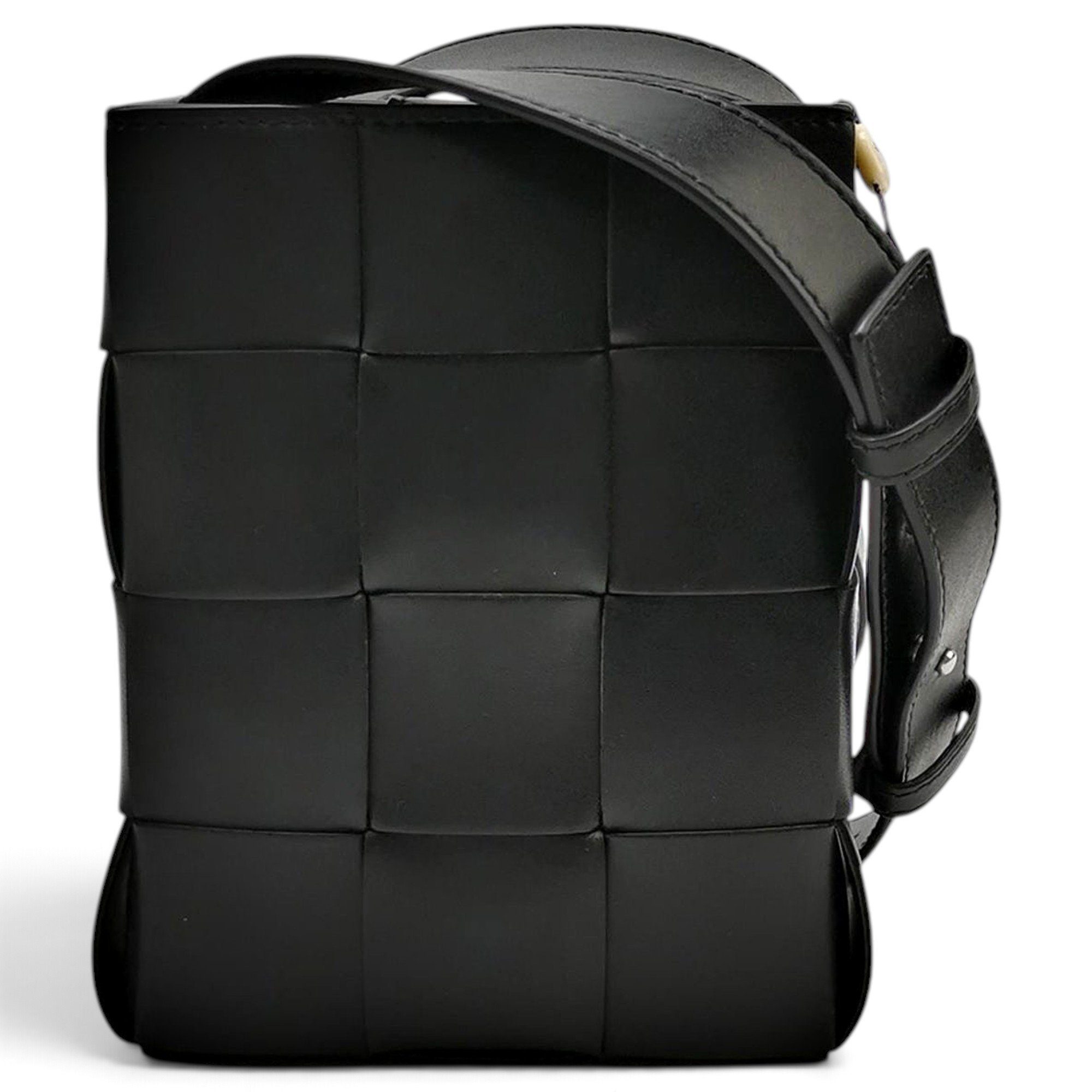 Brick Cassette leather handbag