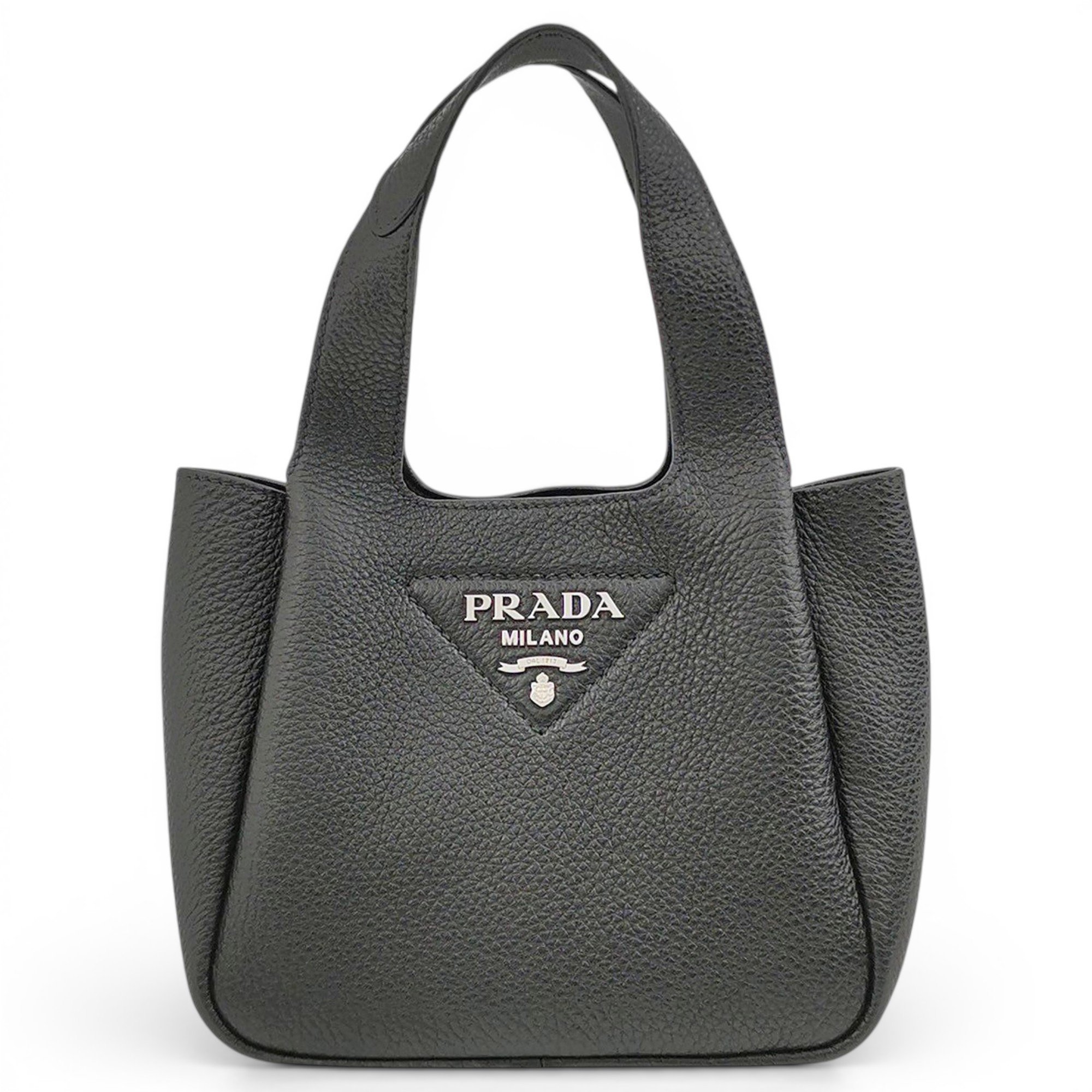 Leather tote