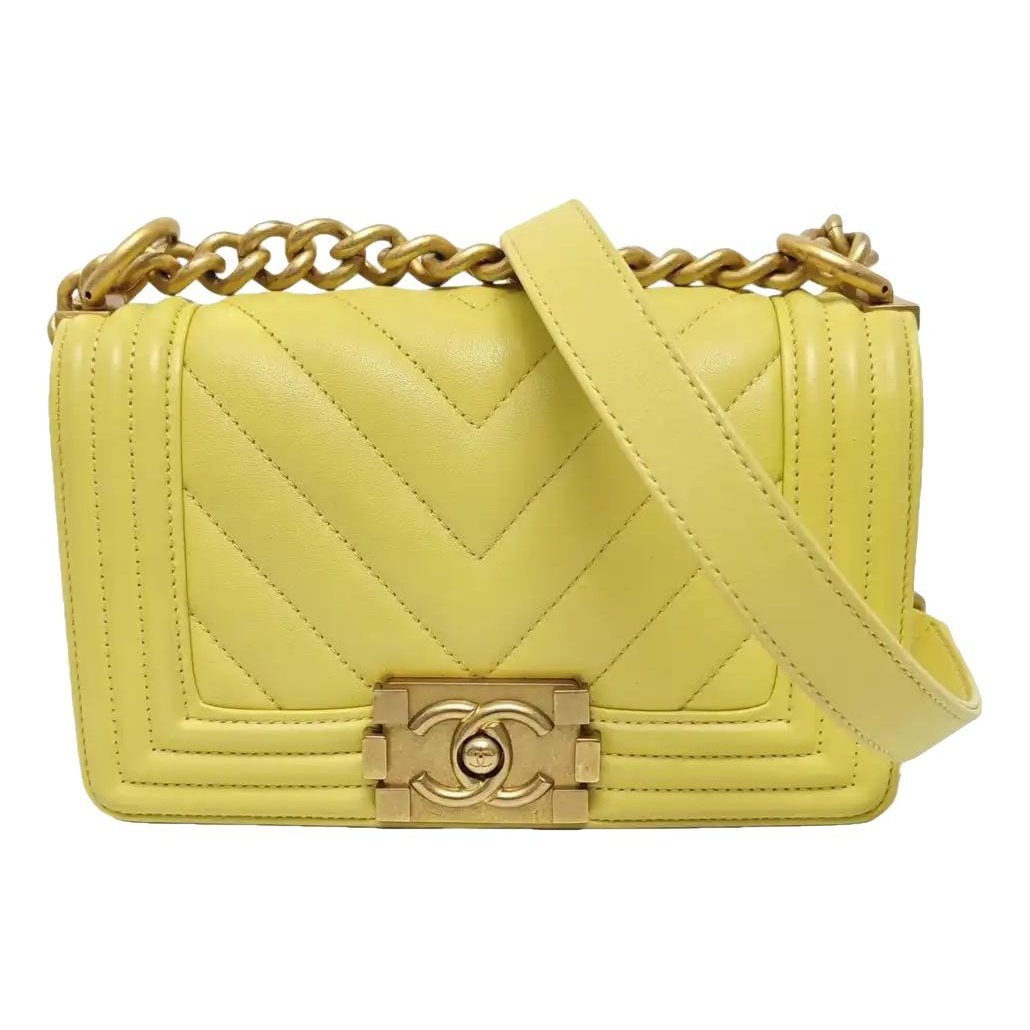 Boy leather handbag