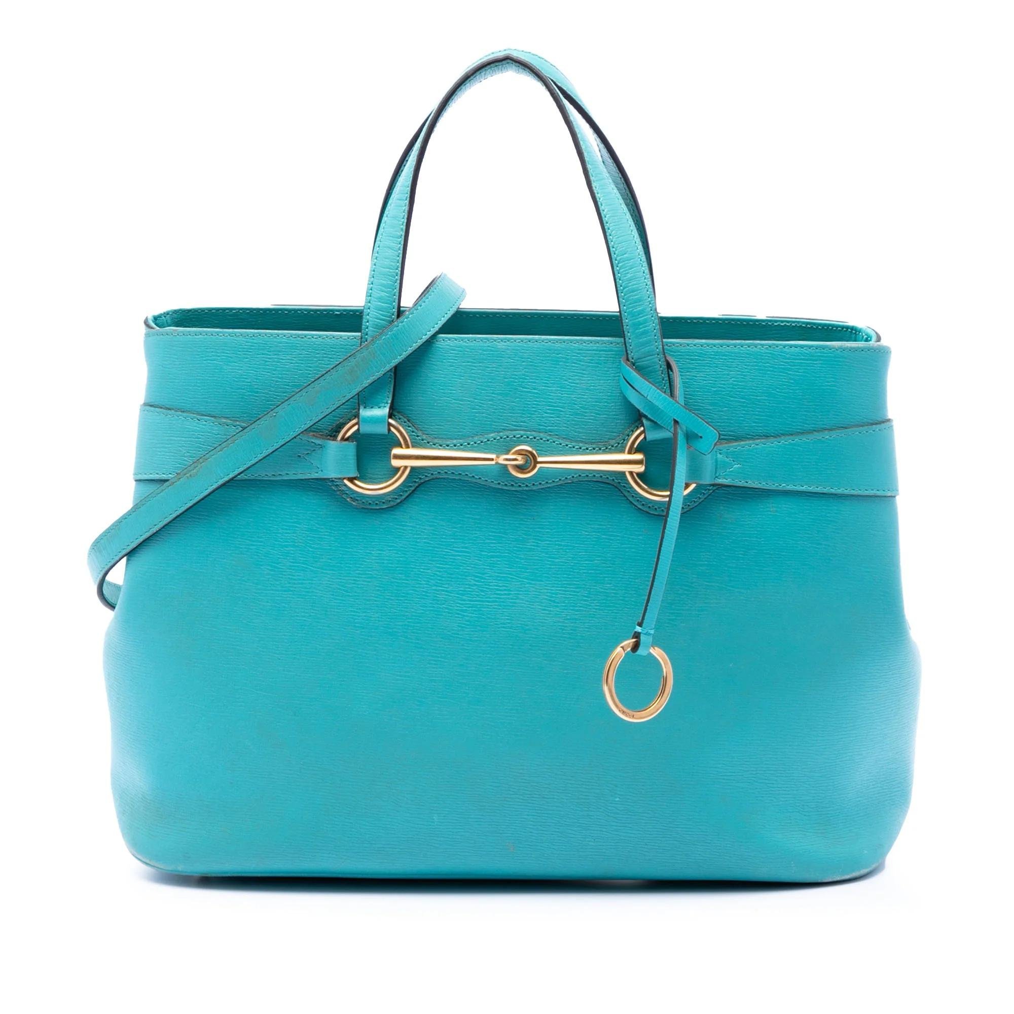 Bright Bit leather satchel