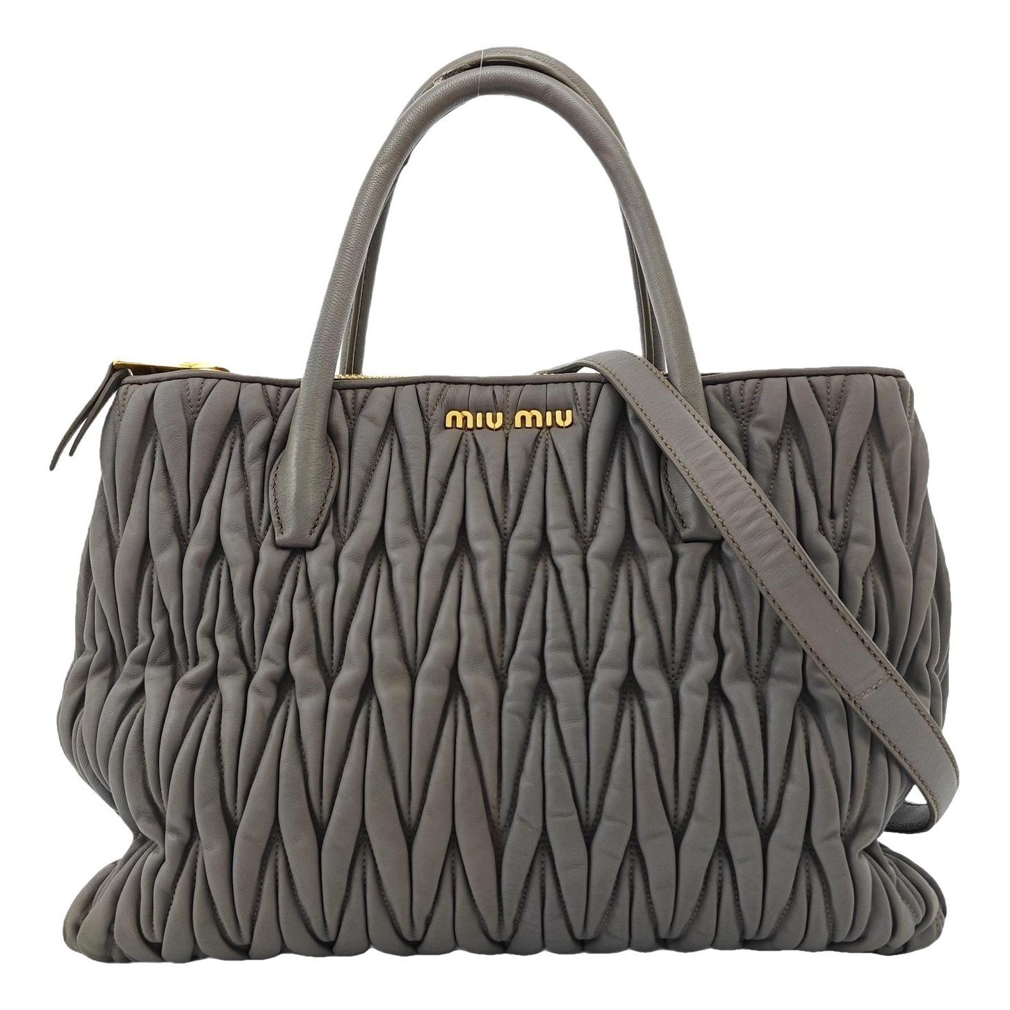 Leather handbag