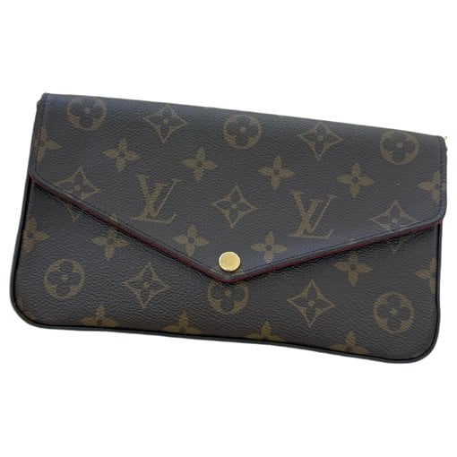 Pochette Trunk leather clutch bag