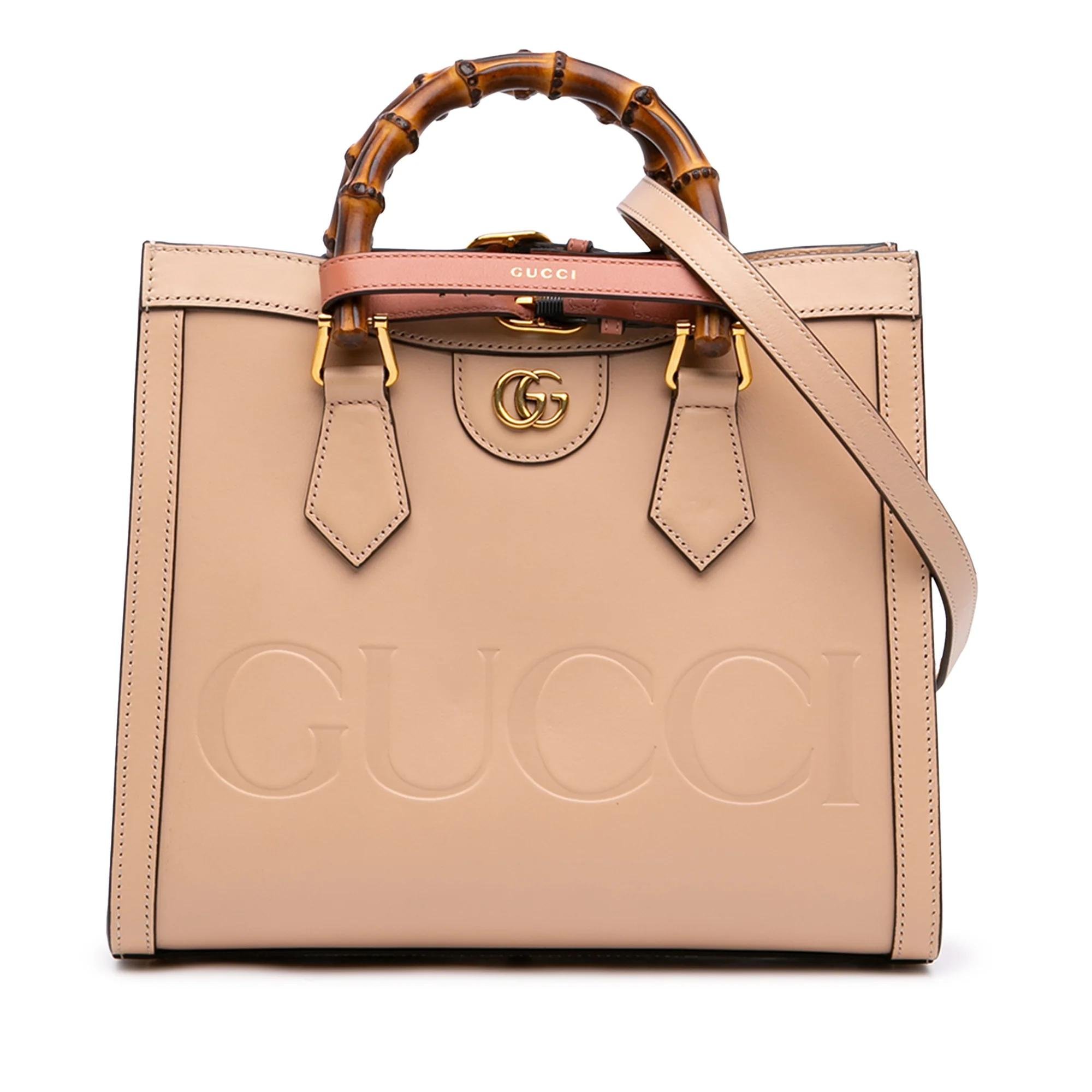 Bamboo pony-style calfskin handbag