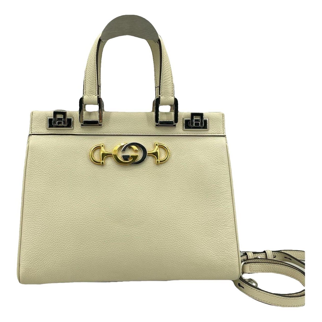 Zumi leather handbag