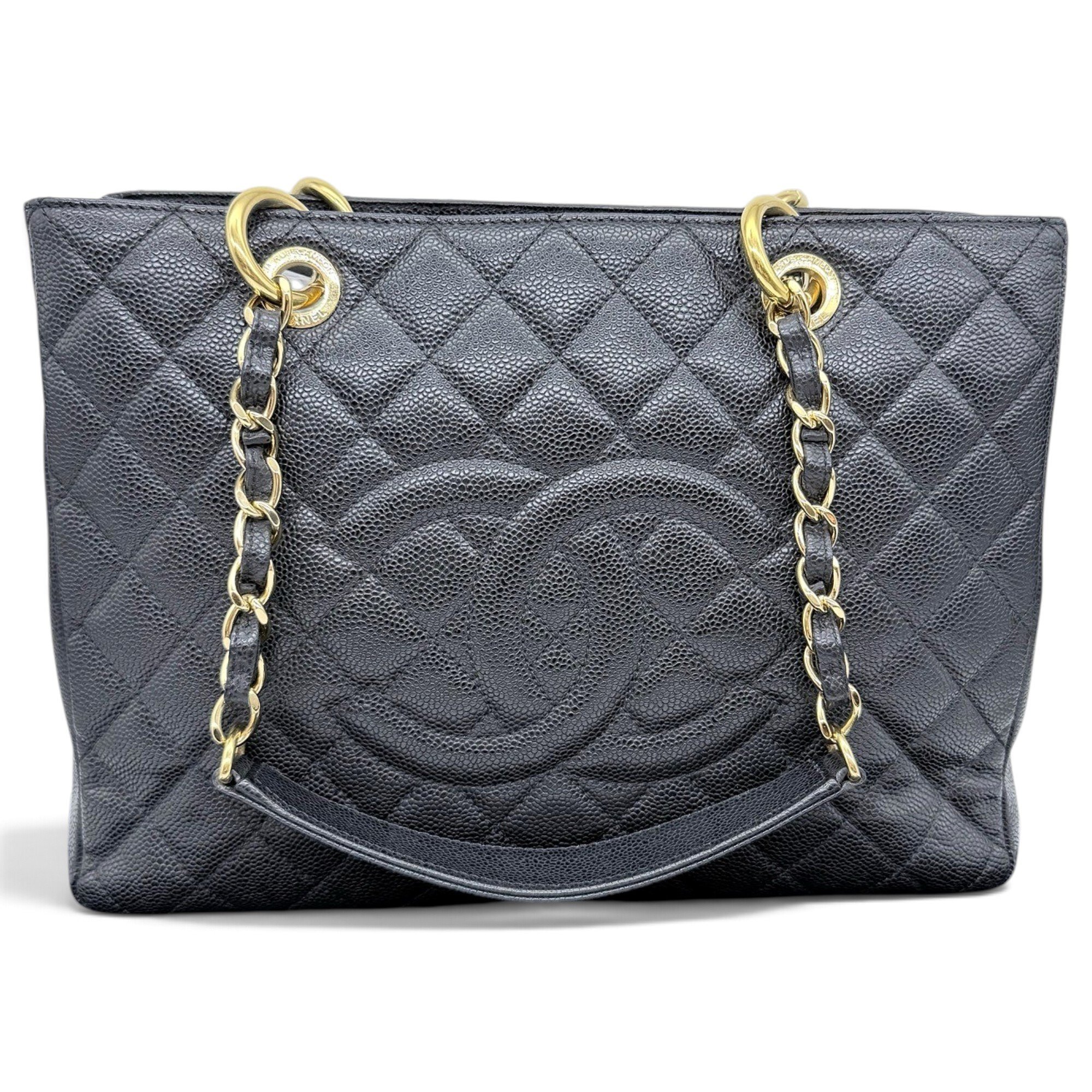 Grand shopping leather handbag