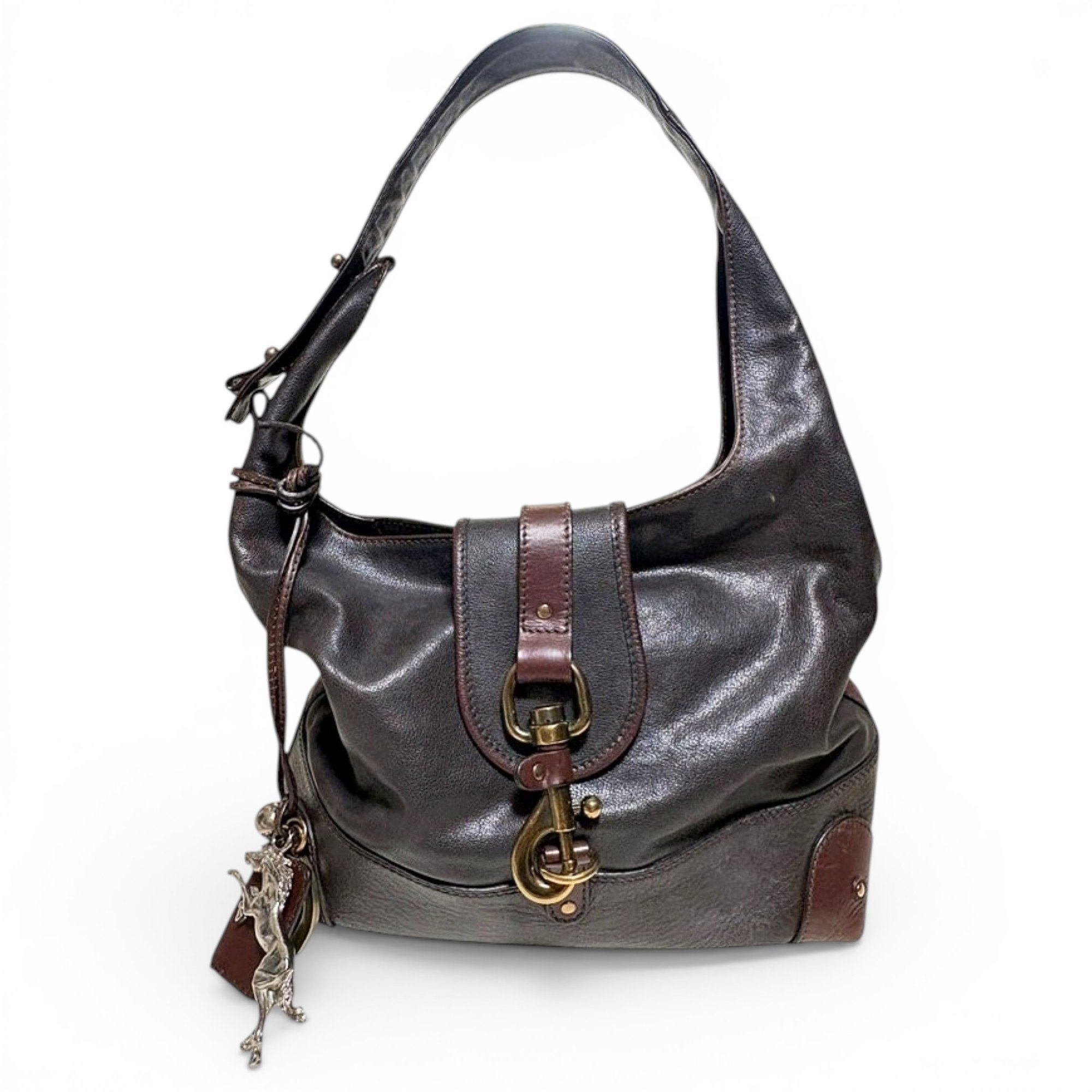 Leather handbag