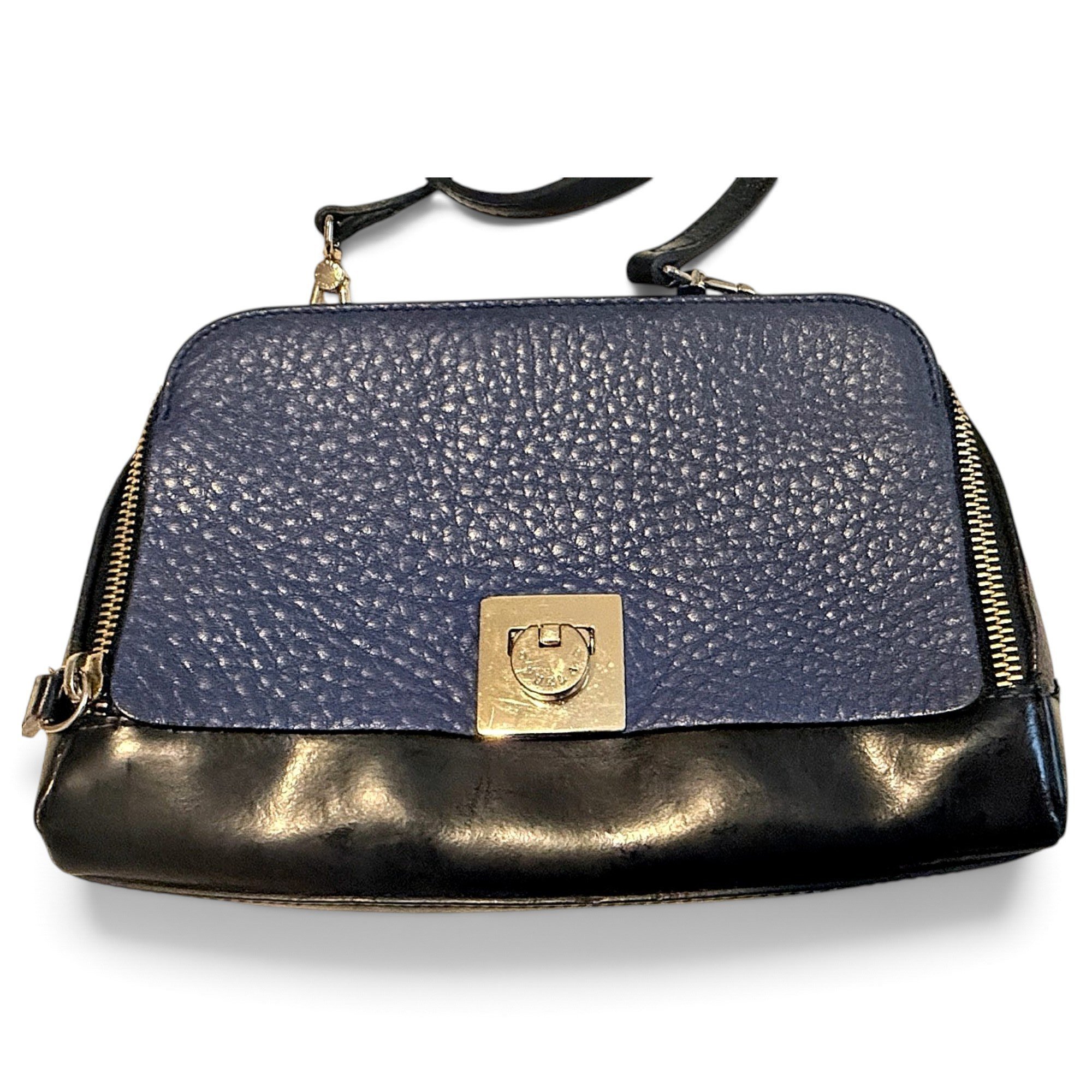 Leather crossbody bag