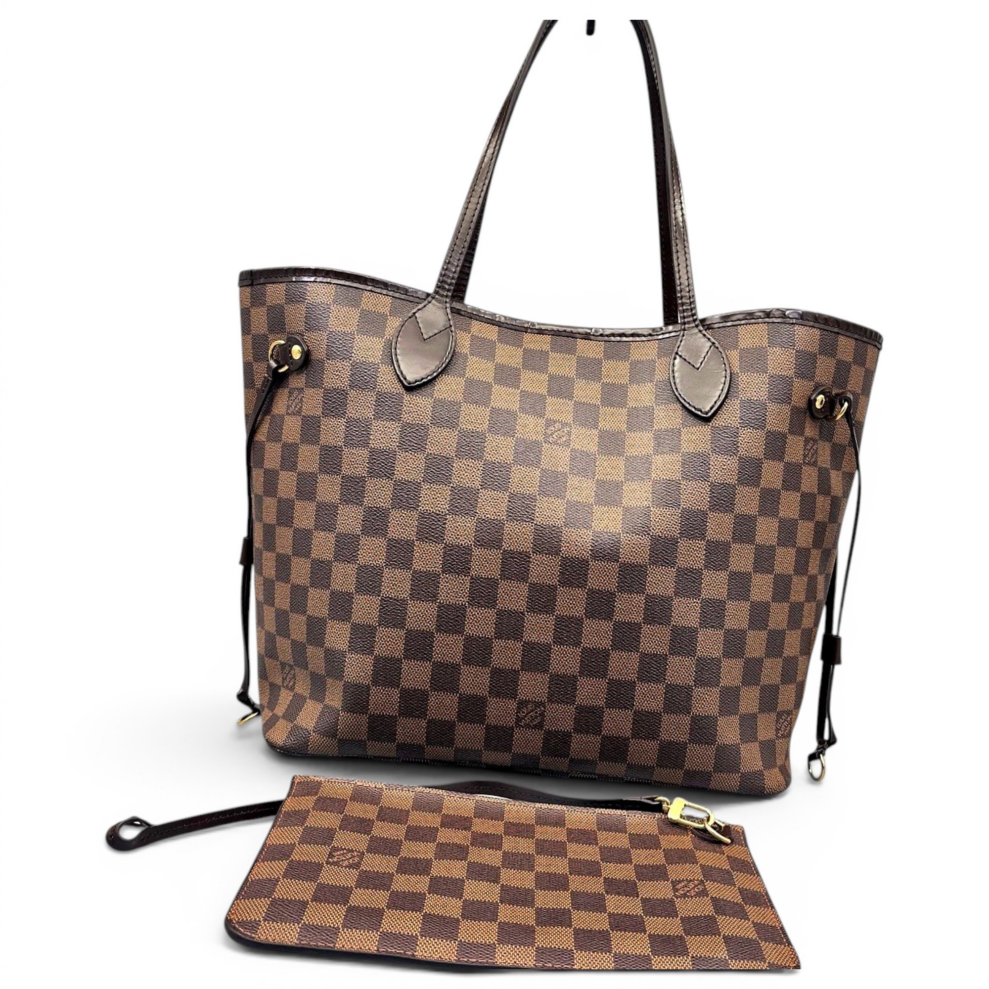 Neverfull leather tote