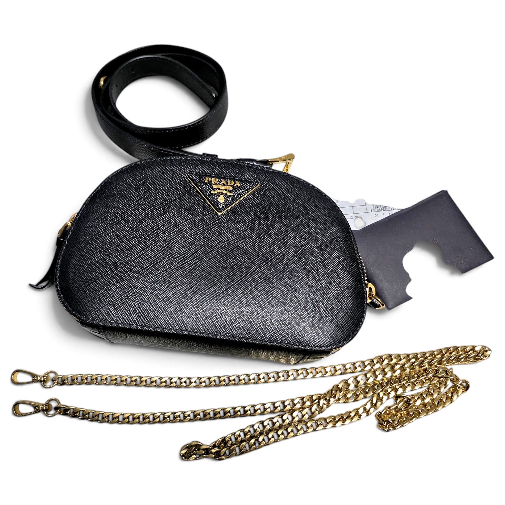 Odette leather handbag