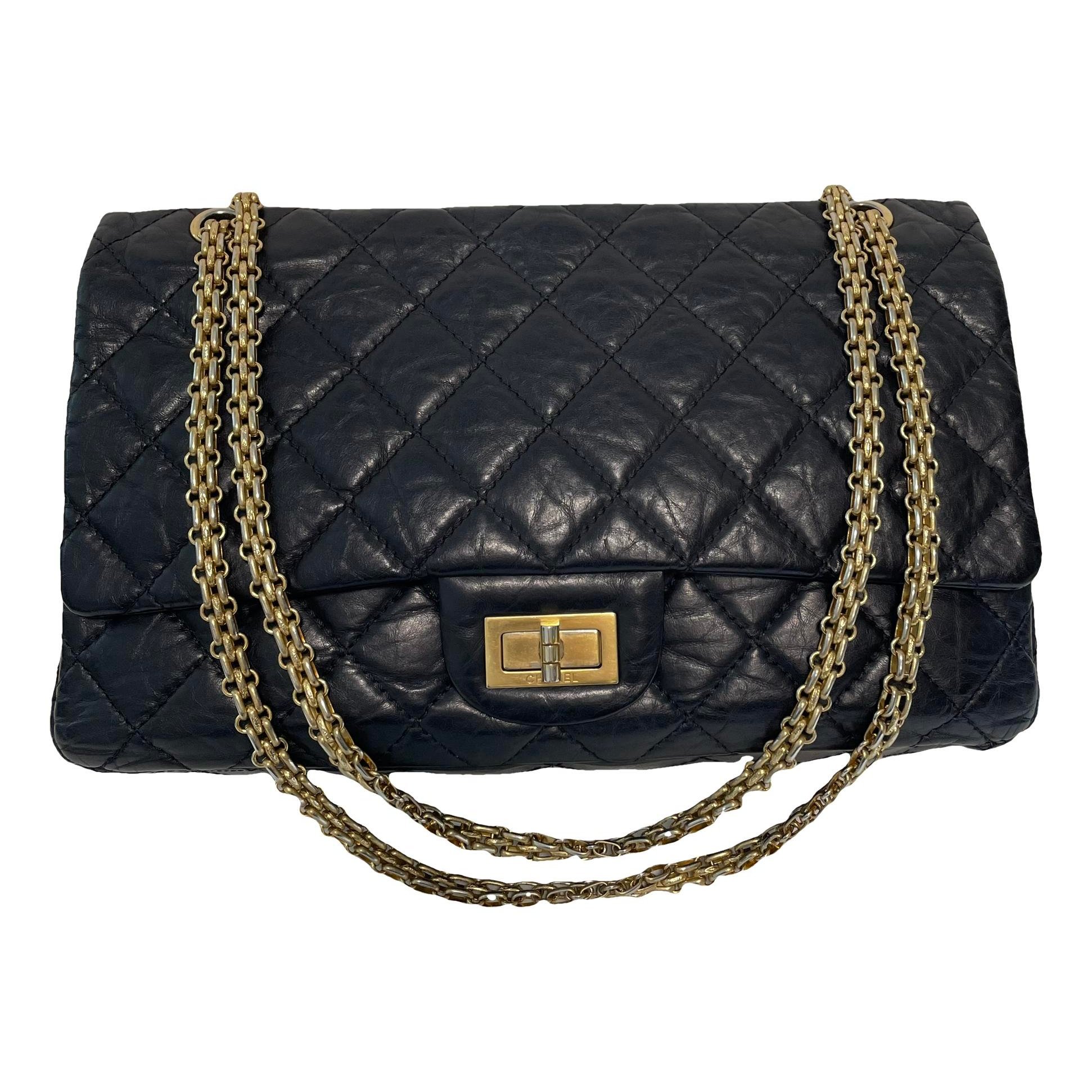 2.55 leather handbag