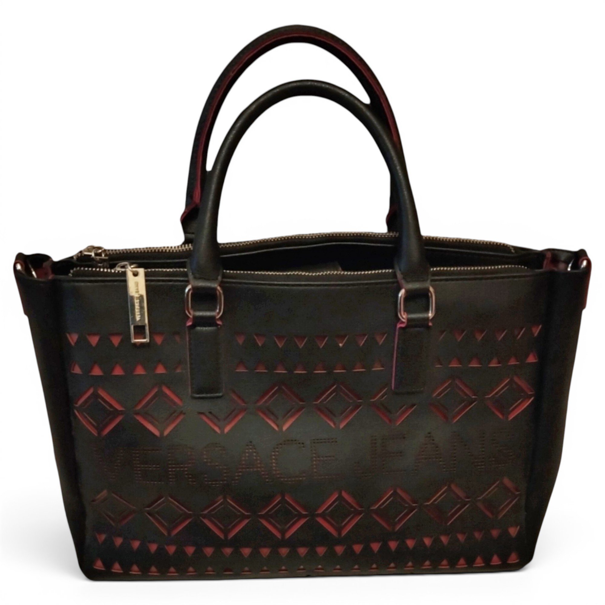 Vegan leather handbag