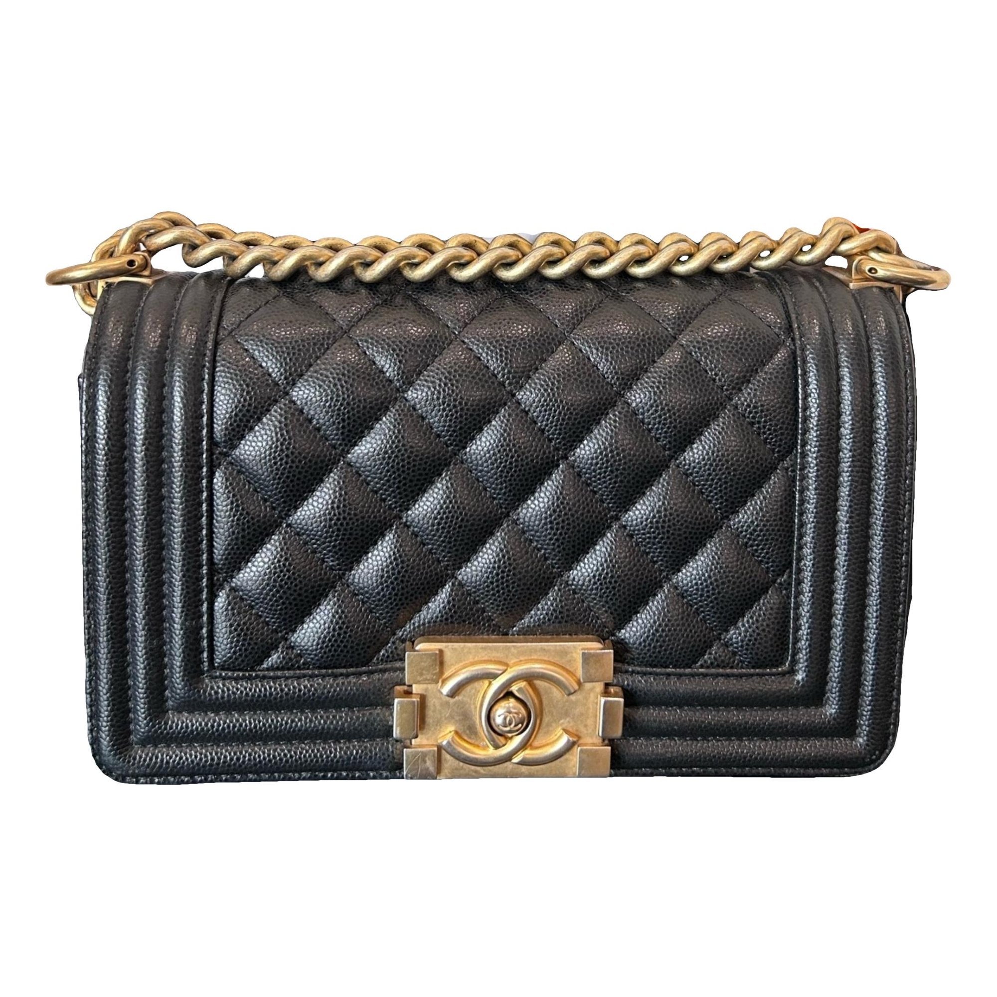 Boy leather crossbody bag