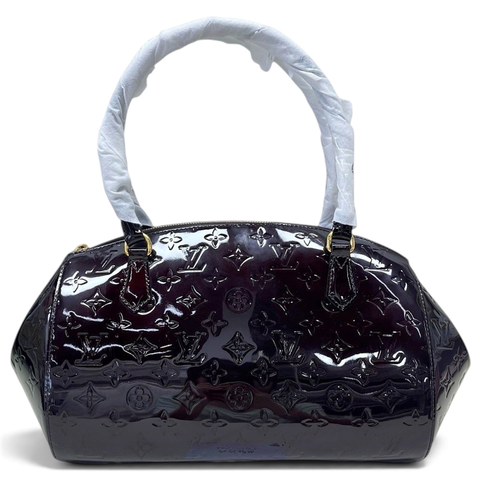 Bedford patent leather handbag
