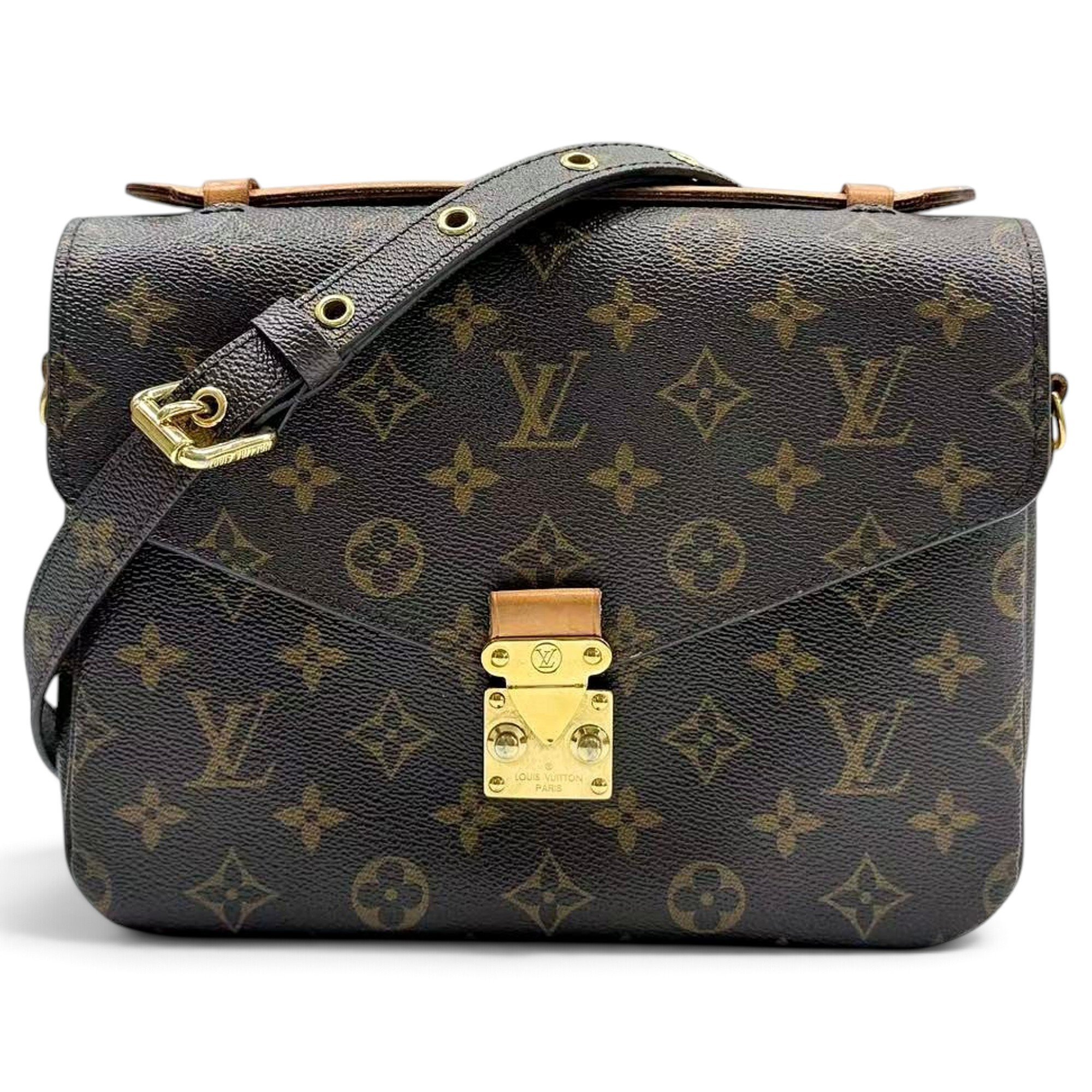 Metis leather handbag
