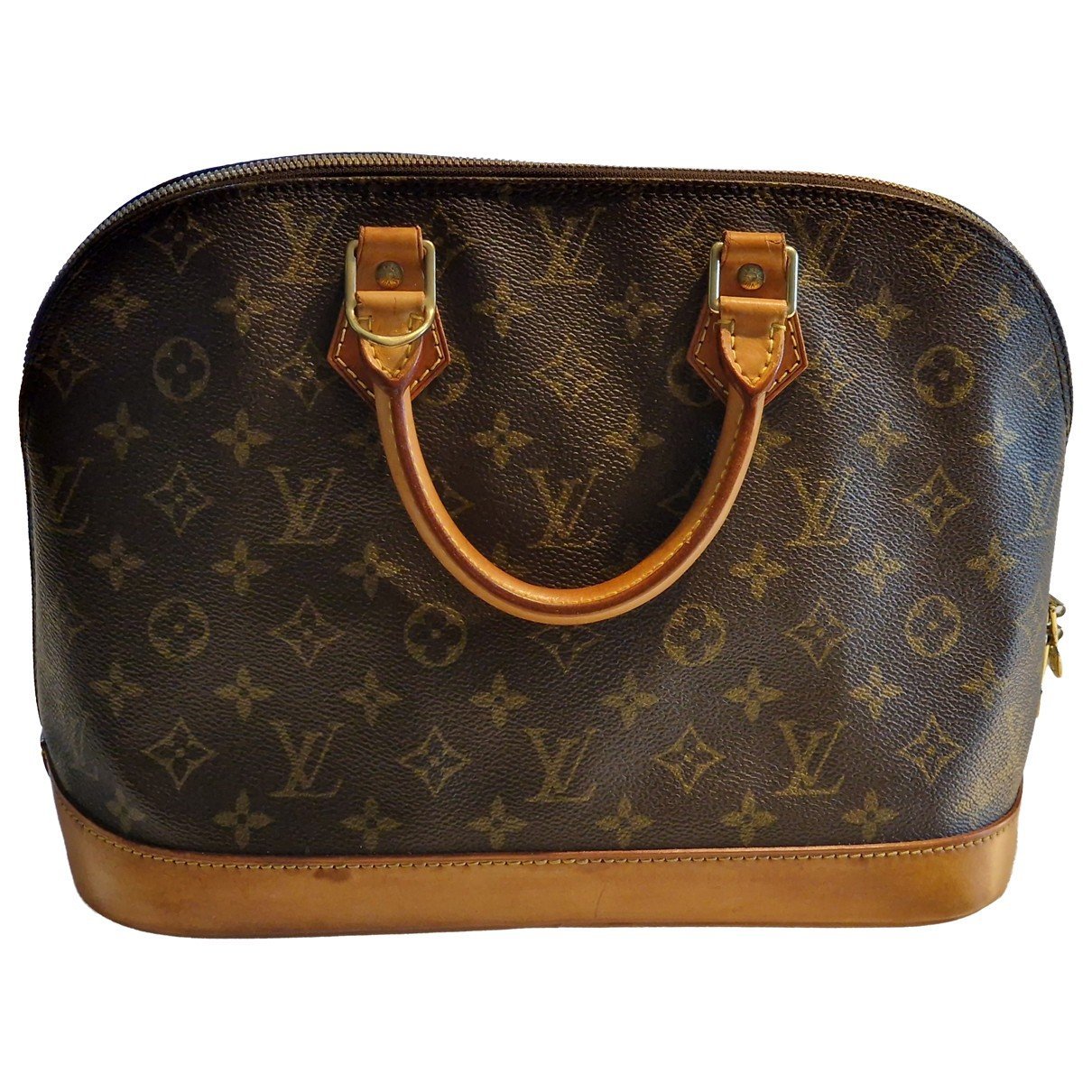 Alma leather handbag