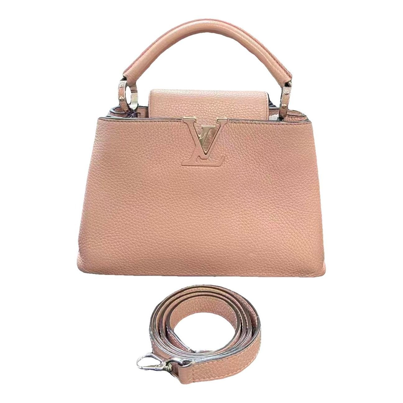 Capucines leather handbag