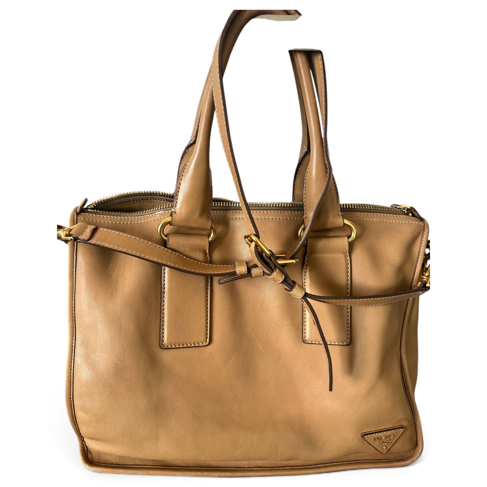 Leather satchel