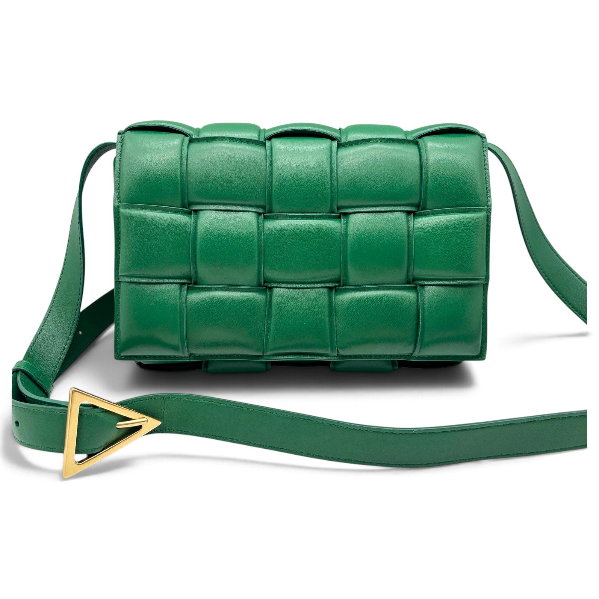 Cassette Padded leather handbag
